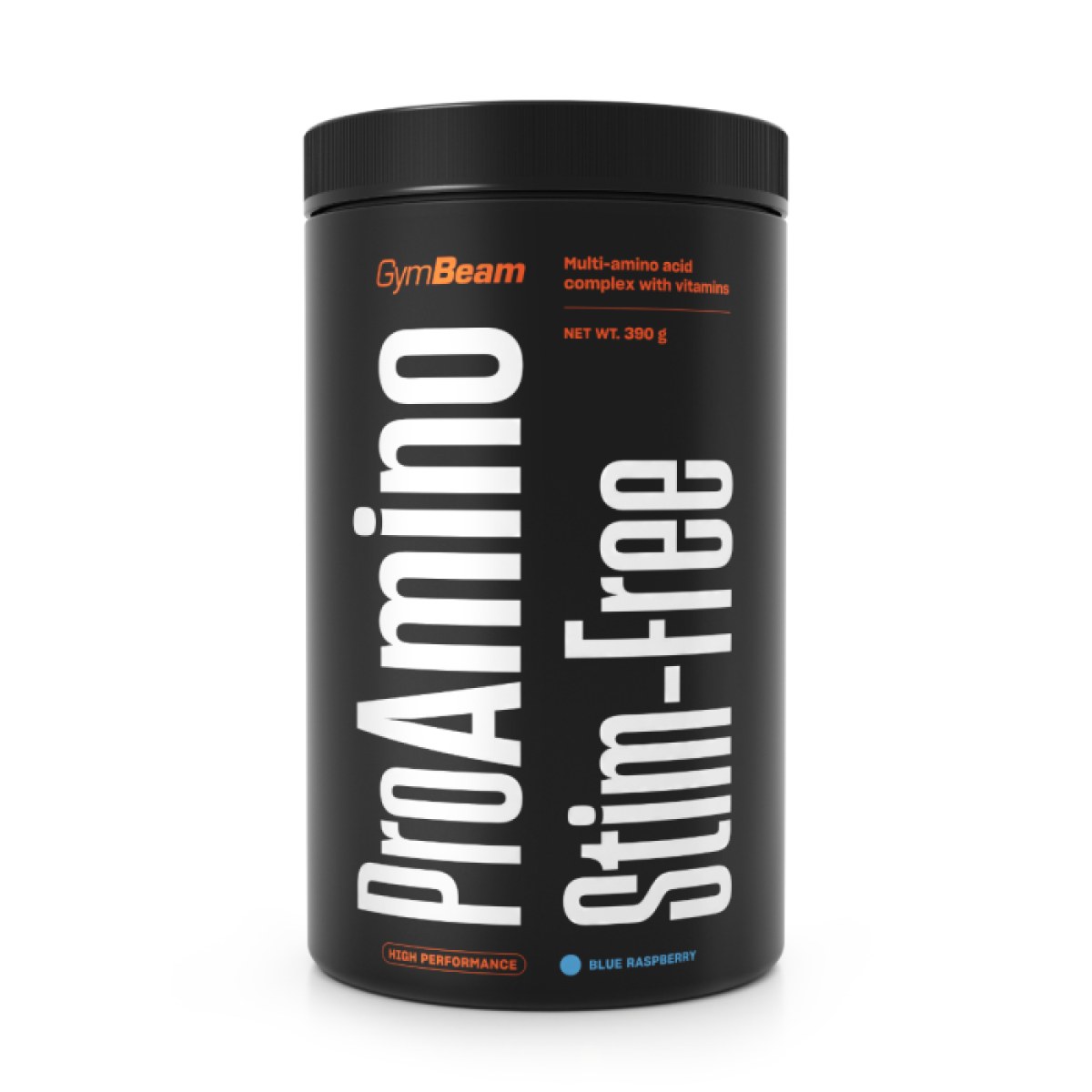GymBeam ProAMINO stim-free modrá malina · záber 1