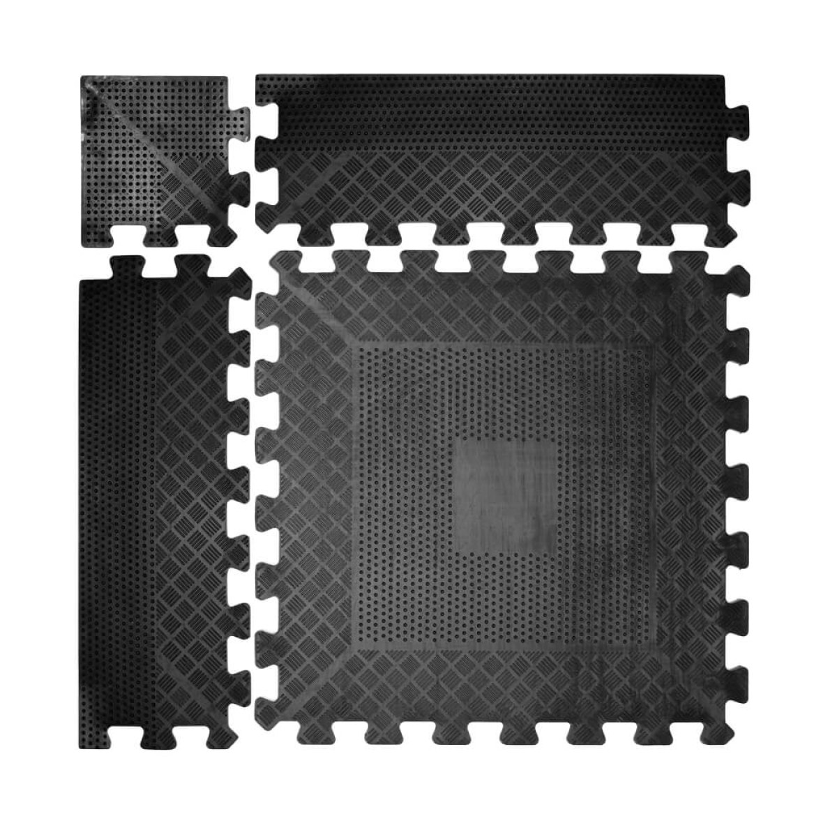 Puzzle záťažová podložka inSPORTline Rubber 0,6 cm · záber 3