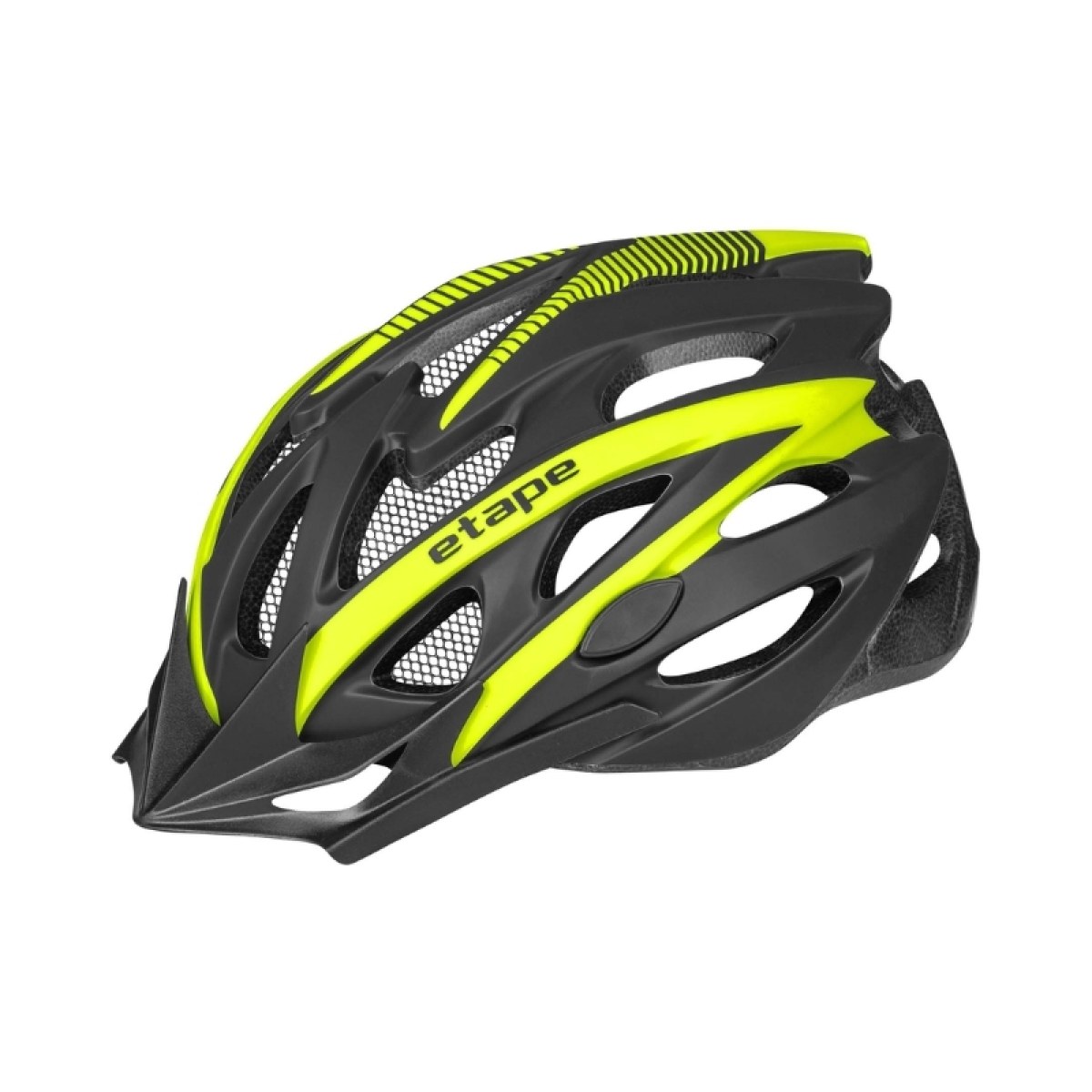Etape Twister čierna/žltá fluo mat - L/XL (58-61) · záber 2