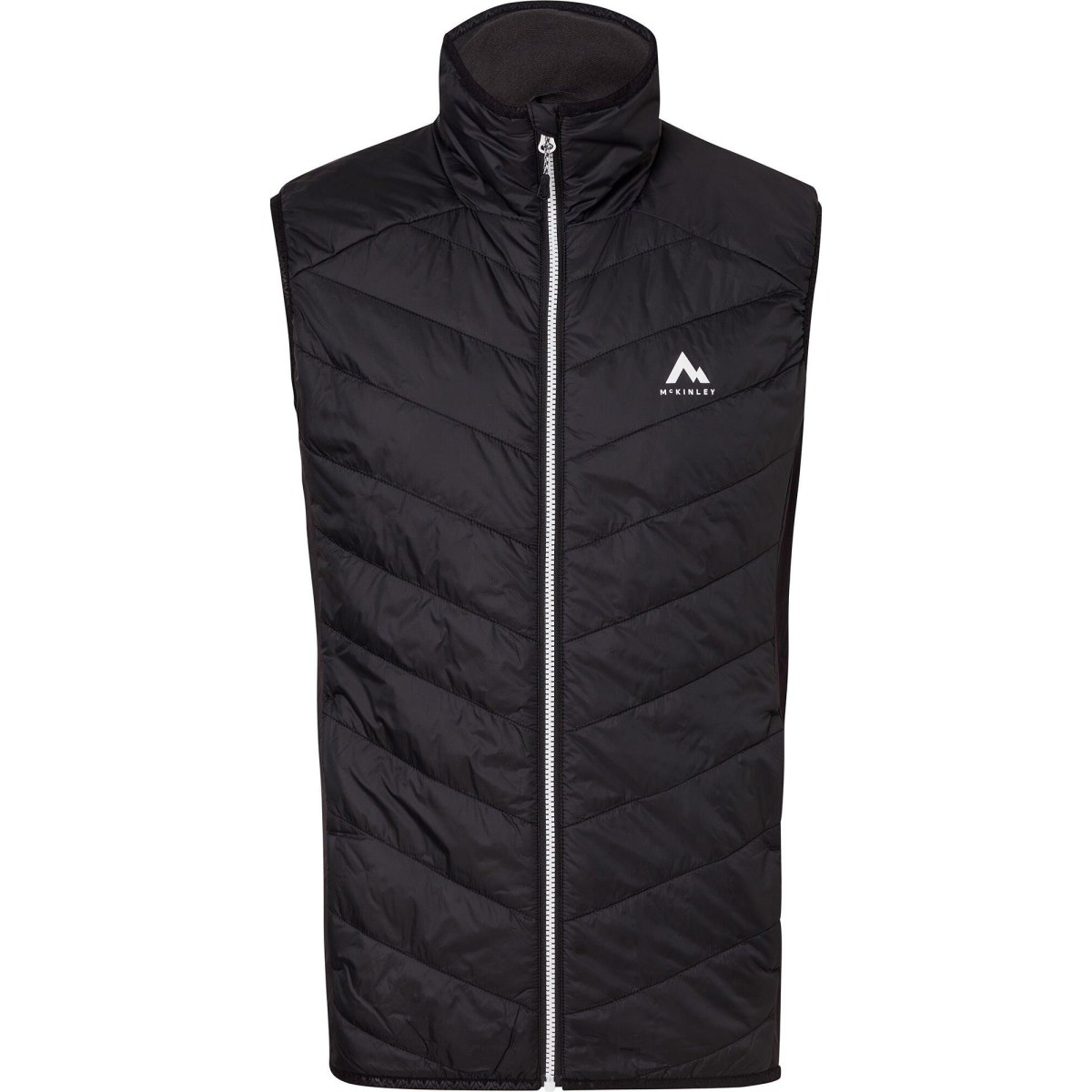 McKinley Sansa Hybrid Gilet M - Veľkosť: S | Farba: Čierna, Sivá · záber 1