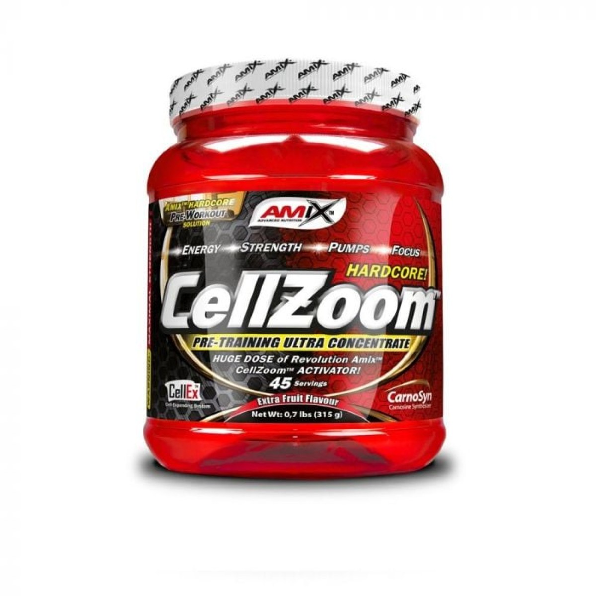 AMIX CellZoom Hardcore citrón limetka · záber 1