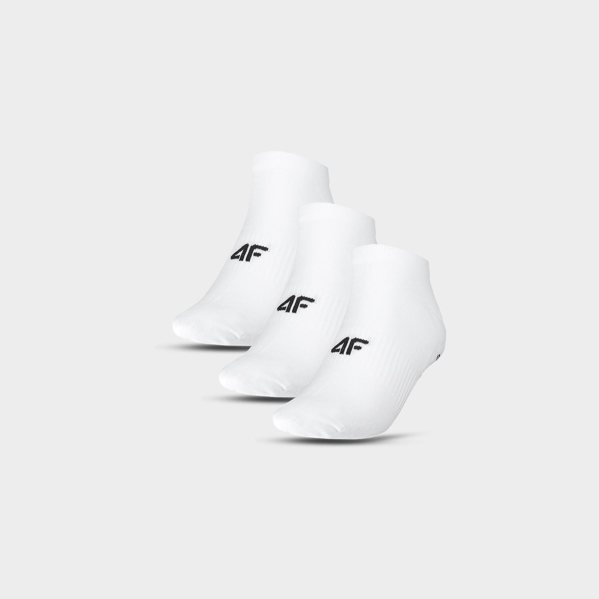 Krátke ponožky (3-pack) pánske - biele · záber 1