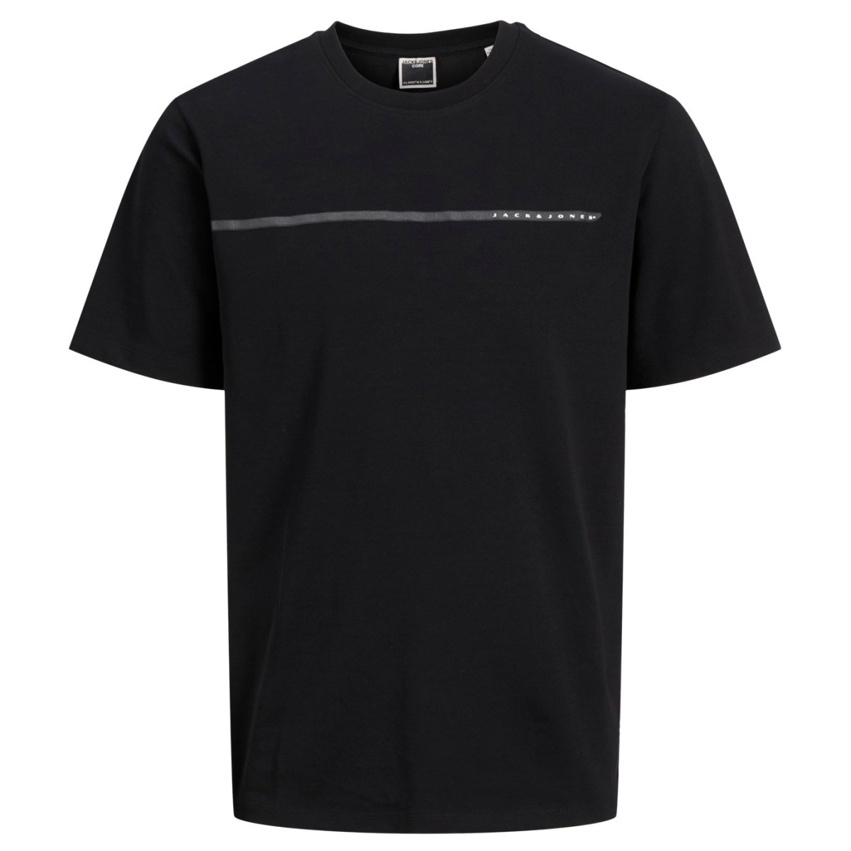 JACK AND JONES Jack & Jones Fusion Full Branding Tee - Veľkosť: M | Farba: Čierna · záber 1