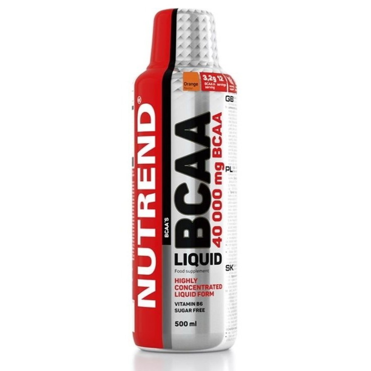 BCAA Liquid - Nutrend 1000 ml. Orange · záber 1