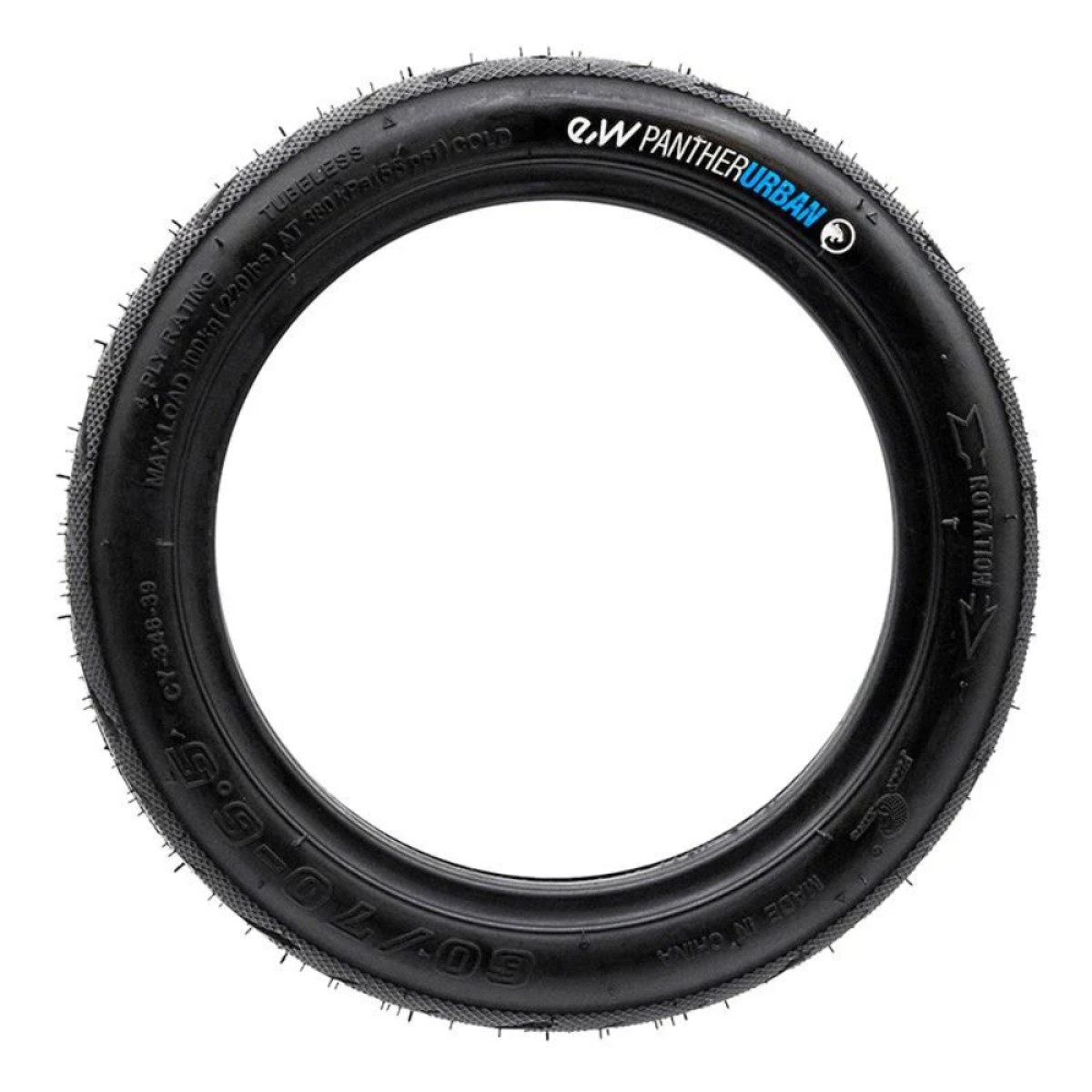 Ewheel 60/70-6,5 PantherUrban Gel plášť · záber 2