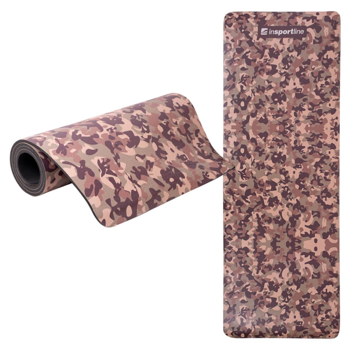 Karimatka inSPORTline Camu 173x61x0,4 cm - Farba: Hnedý Maskáč · záber 1