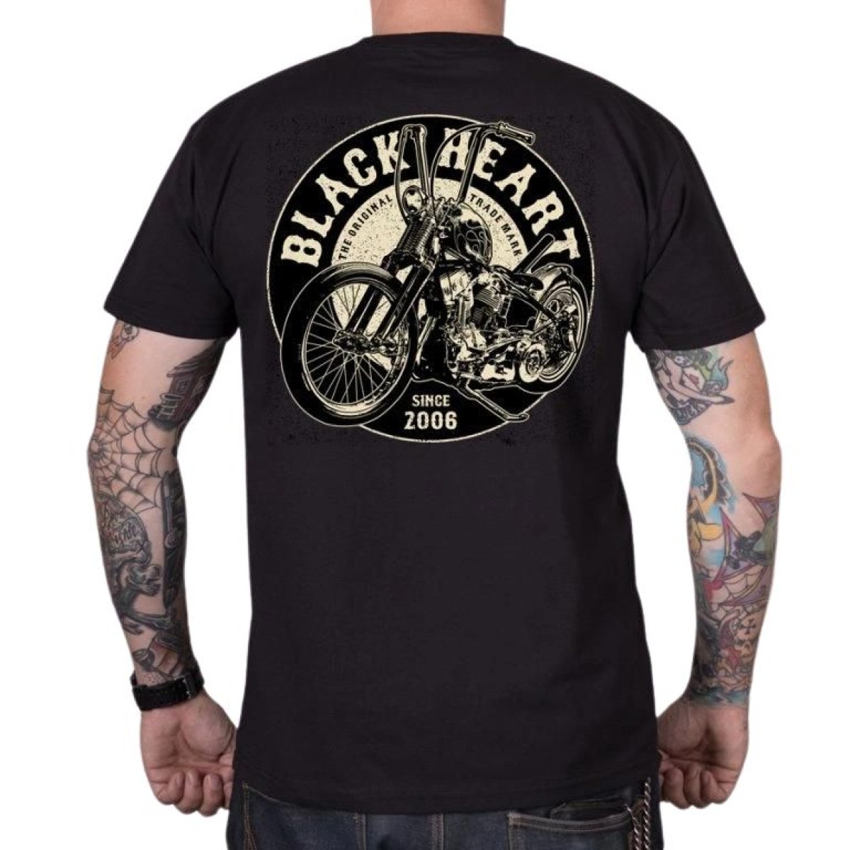 BLACK HEART Chopper King čierna - 3XL · záber 1