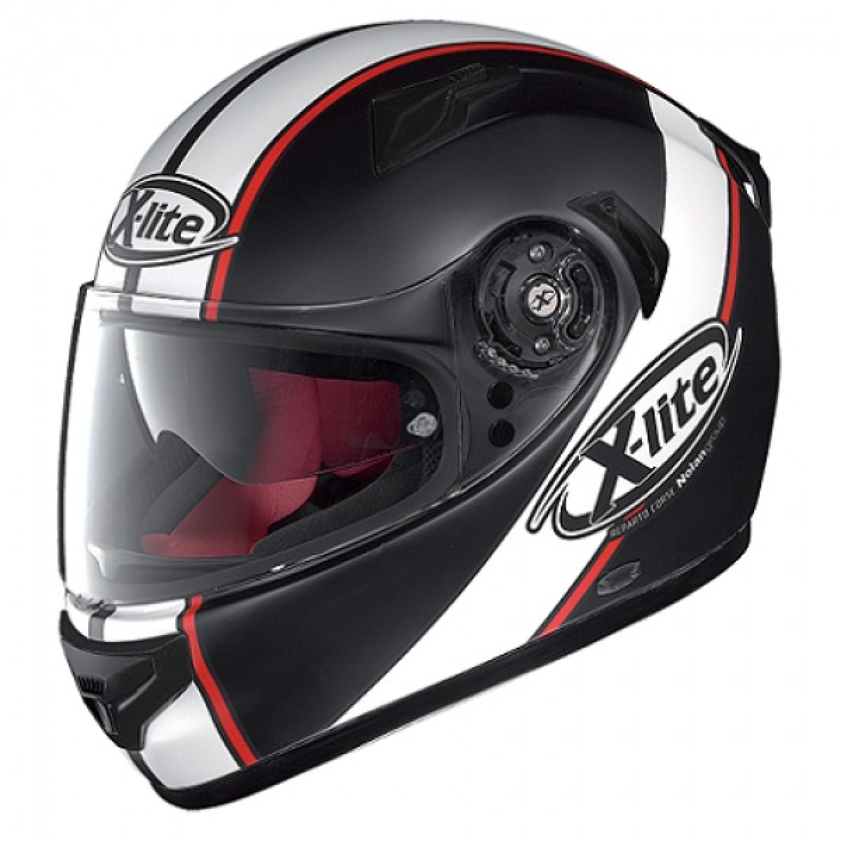 X-Lite X-661 Vinty N-Com Flat Black - XXL (63-64) · záber 1