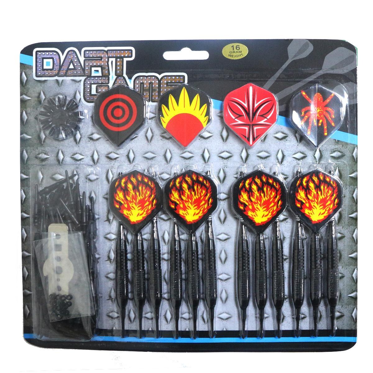 Šípky MASTER Black Plated Brass 12ks - softip 16g set · záber 1