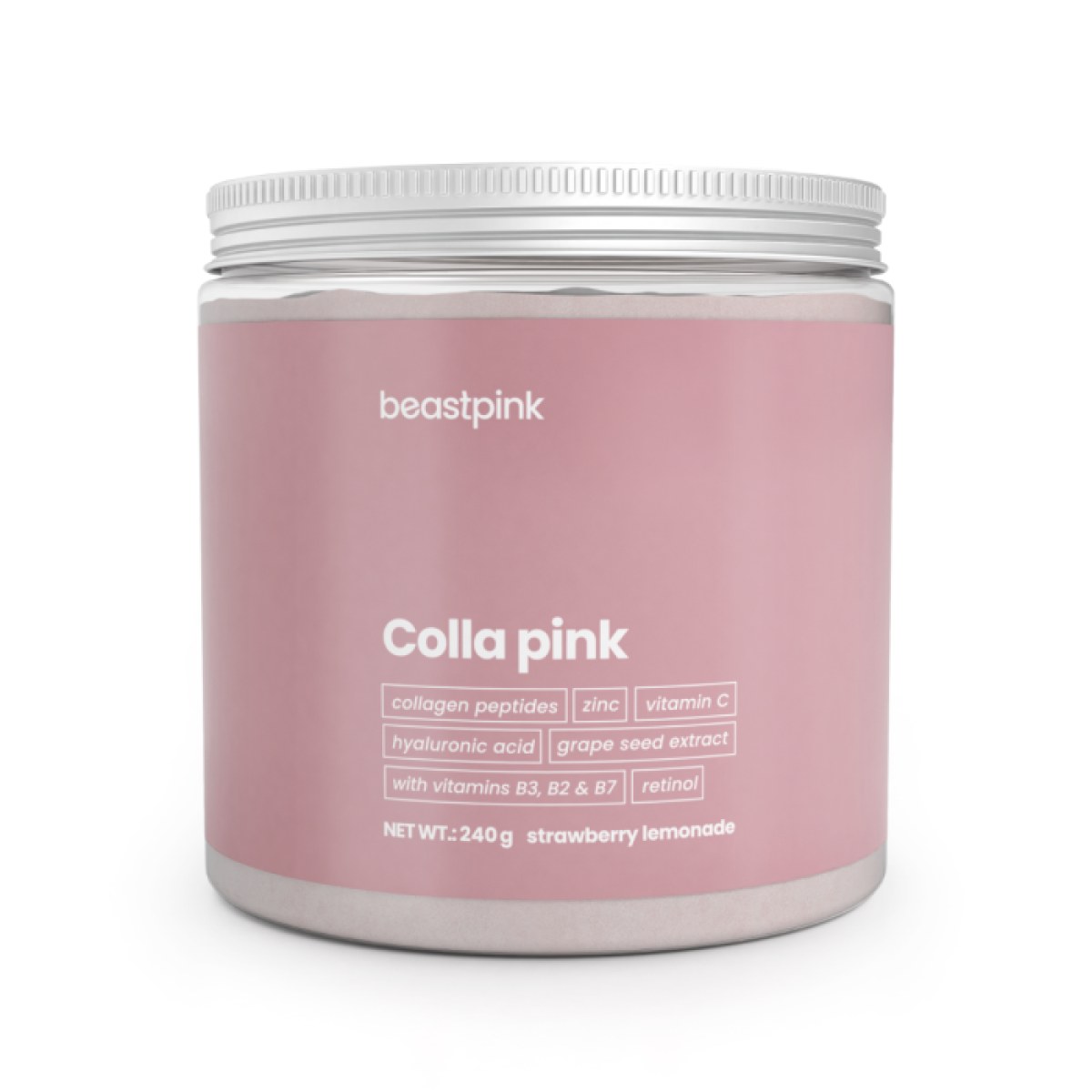 BeastPink Colla Pink jahodová limonáda · záber 1