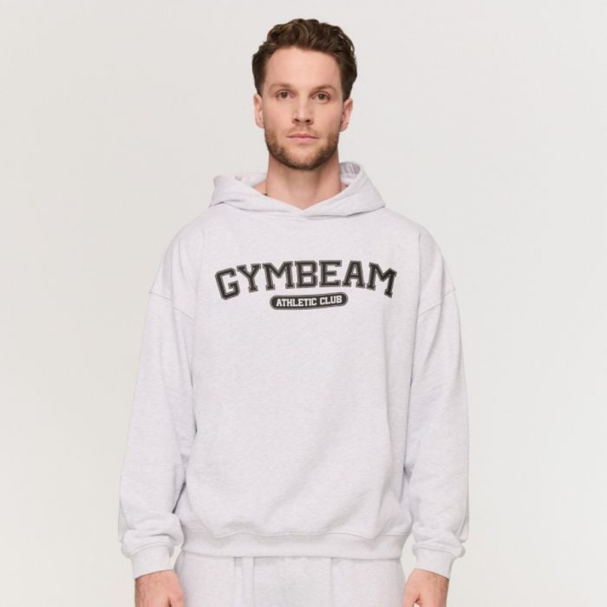GymBeam Mikina Varsity Grey L · záber 1