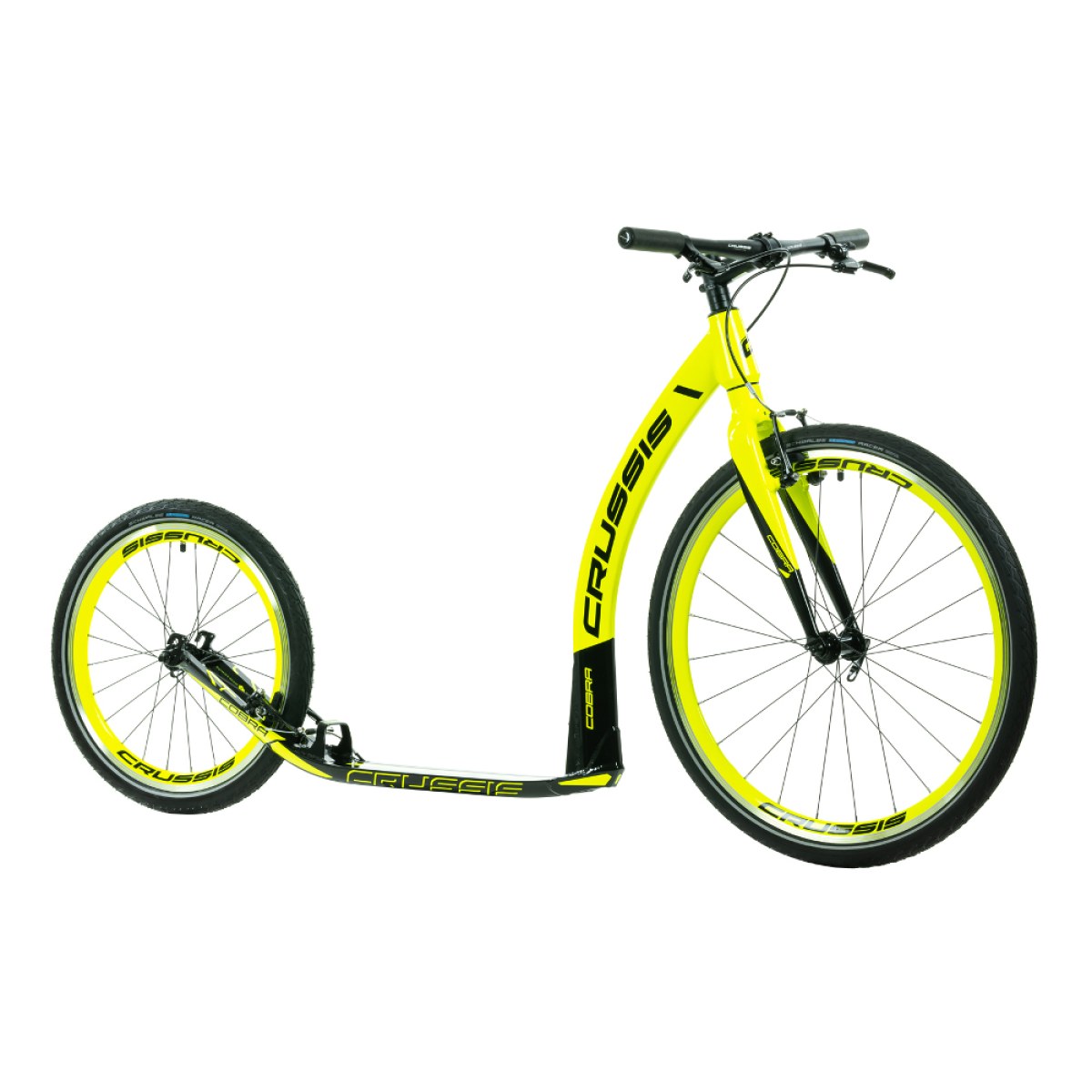 Crussis Cobra 4.2-1 čierno-žltá 26"/20" · záber 1