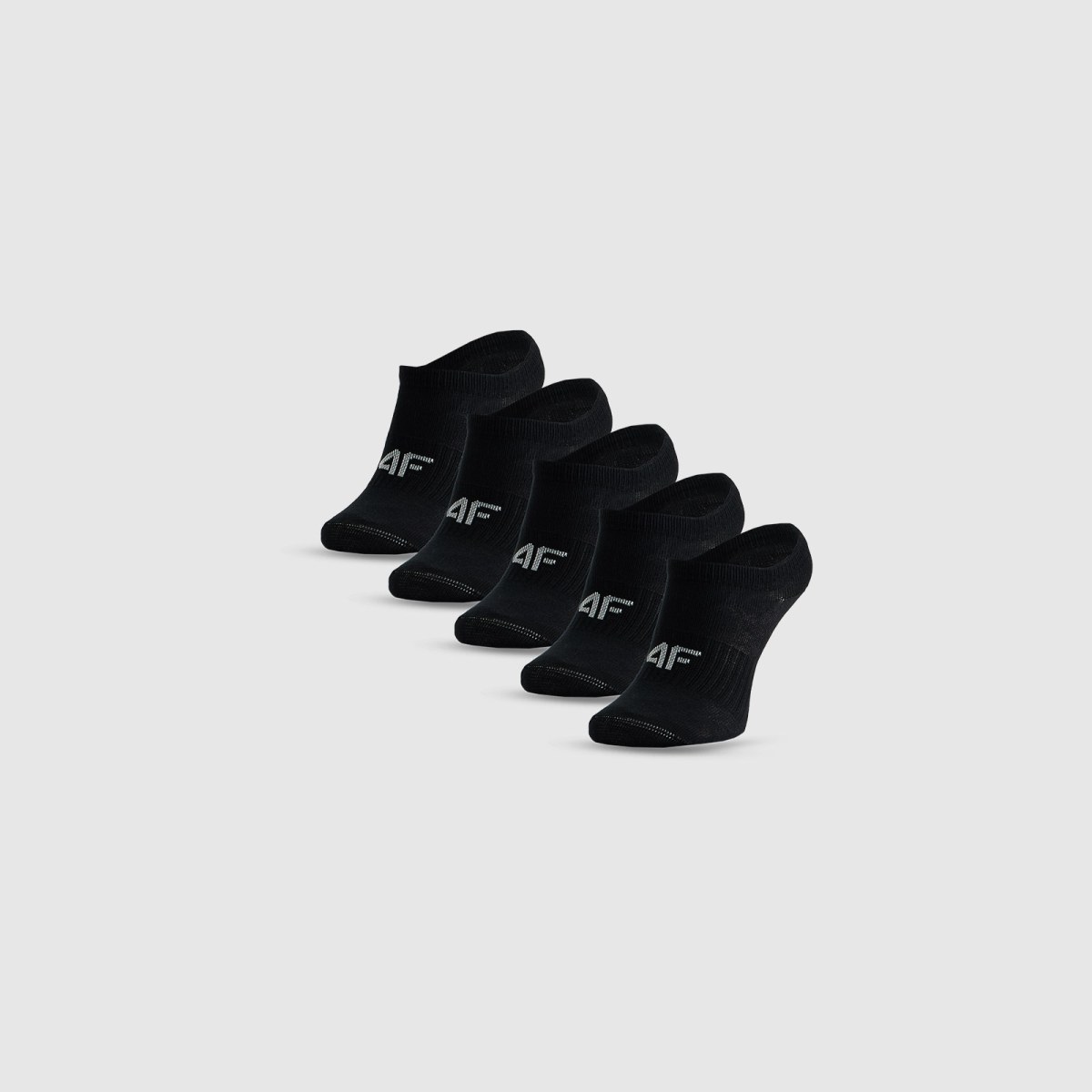 Ponožky krátke (5-pack) dievčenské - čierne · záber 1