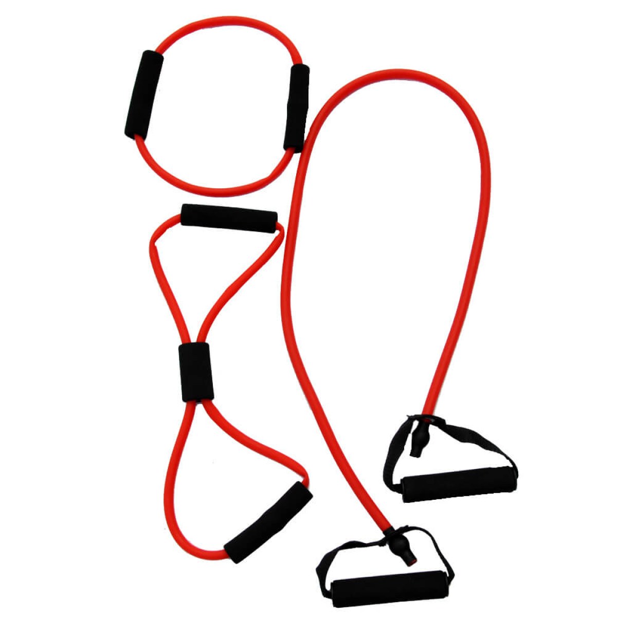Súprava gumových expanderov inSPORTline CE3300 70/110/120 cm / 3 kg · záber 1