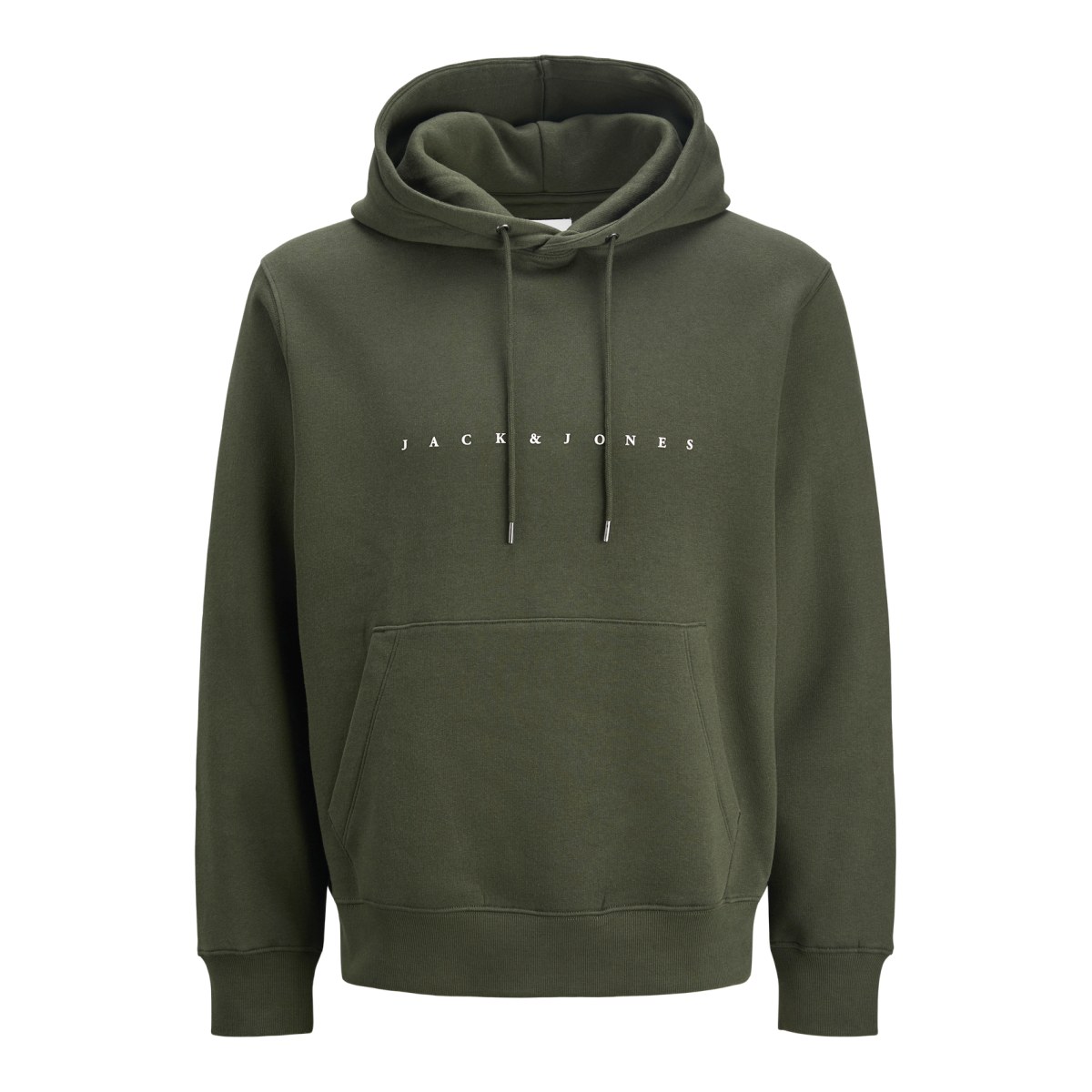 JACK AND JONES Jack & Jones Star Sweathood - Veľkosť: S | Farba: Zelená · záber 1
