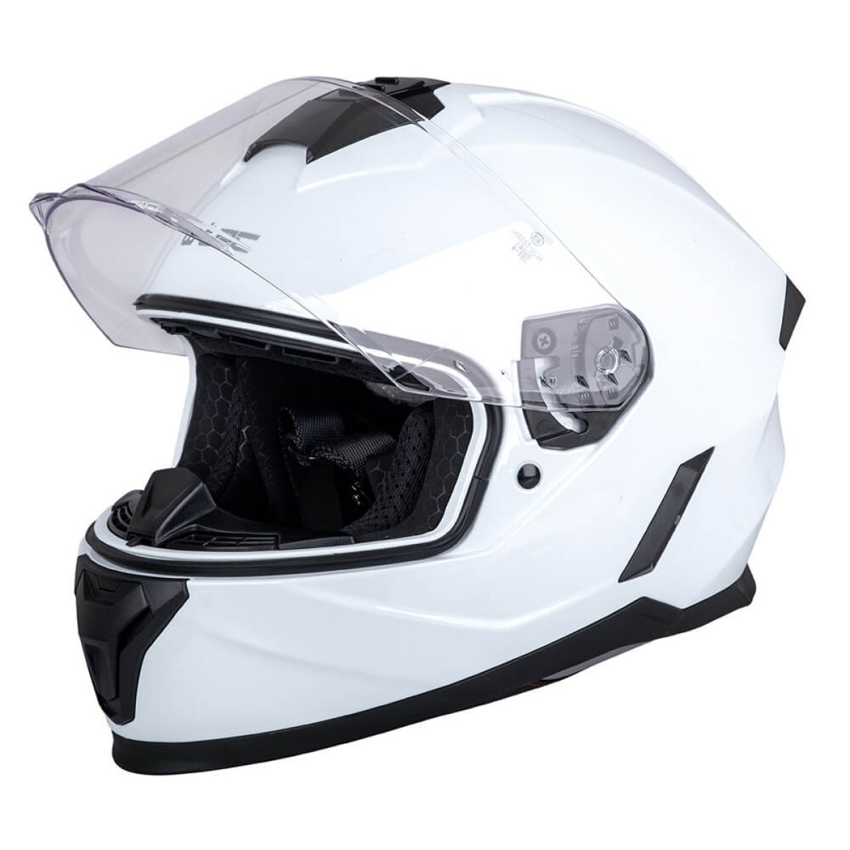 W-TEC Basmeck lesklá biela - XL (55-56) · záber 4