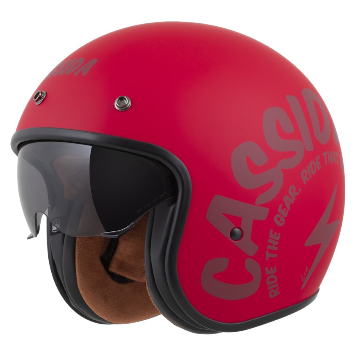 Cassida Oxygen Gear 2.0 červená matná/tmavě červená L (59-60) · záber 2