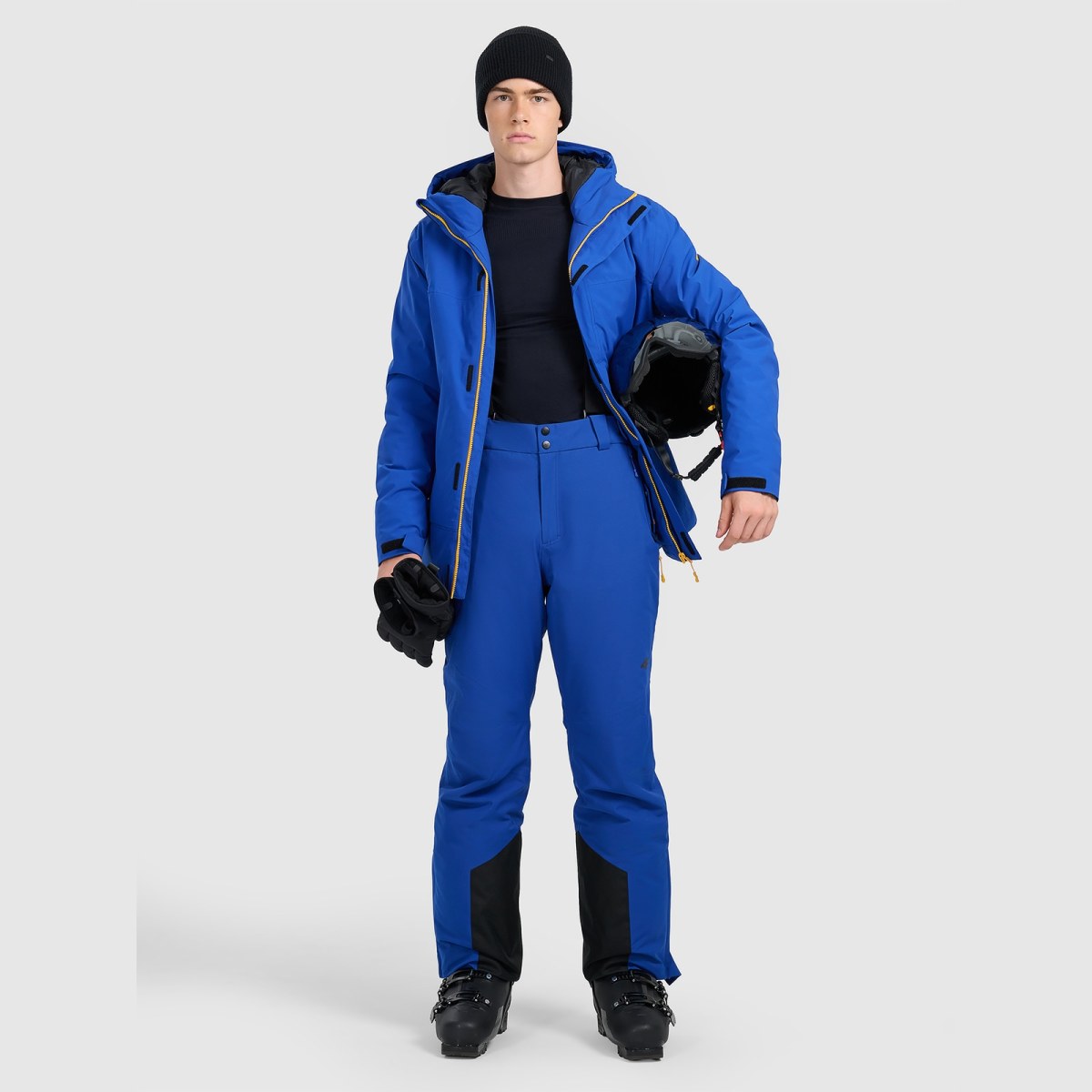 Pánska lyžiarska bunda membrána 8000 - modrá · záber 2