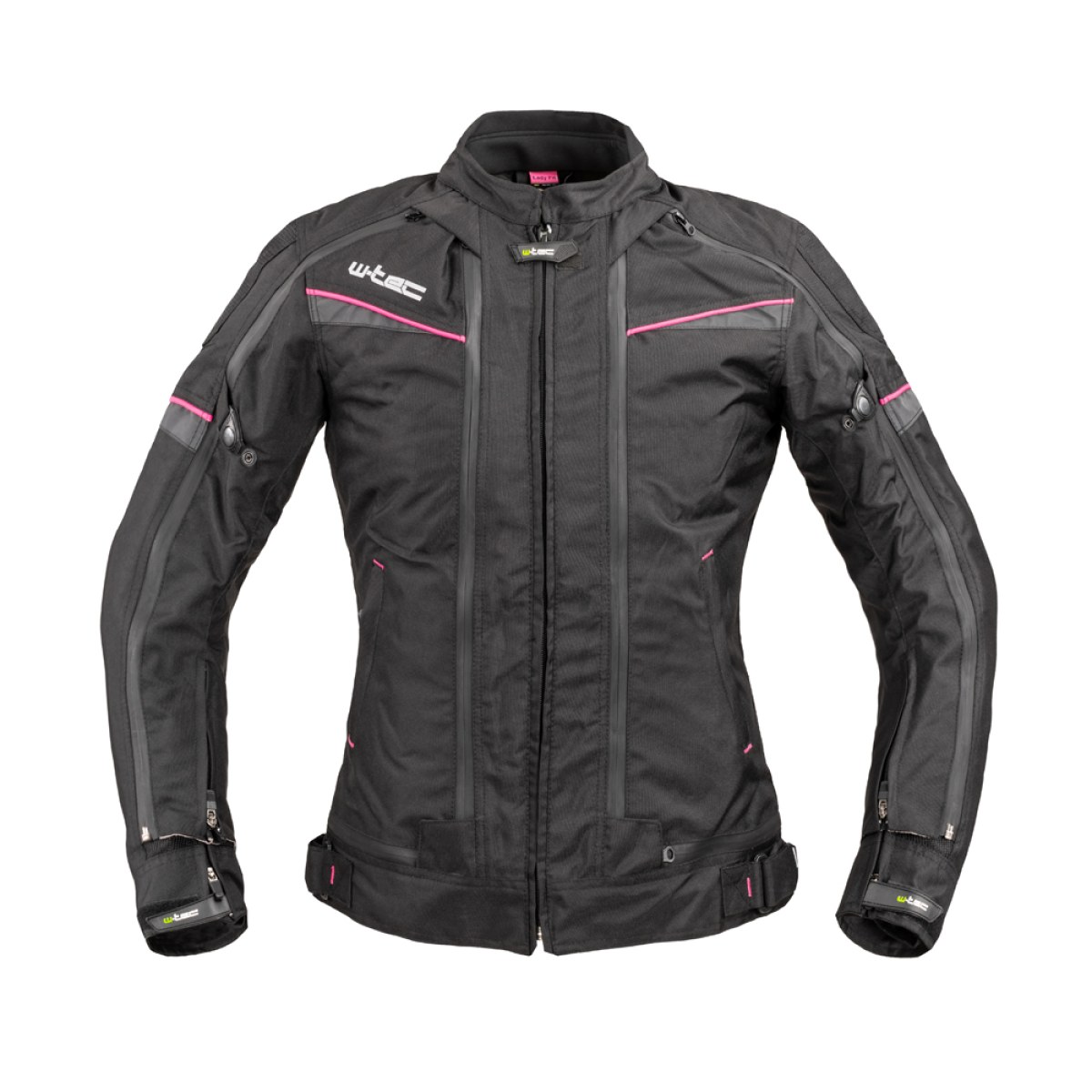 Dámska moto bunda W-TEC Progair Lady - Veľkosť: XXL | Farba: Ružová · záber 1