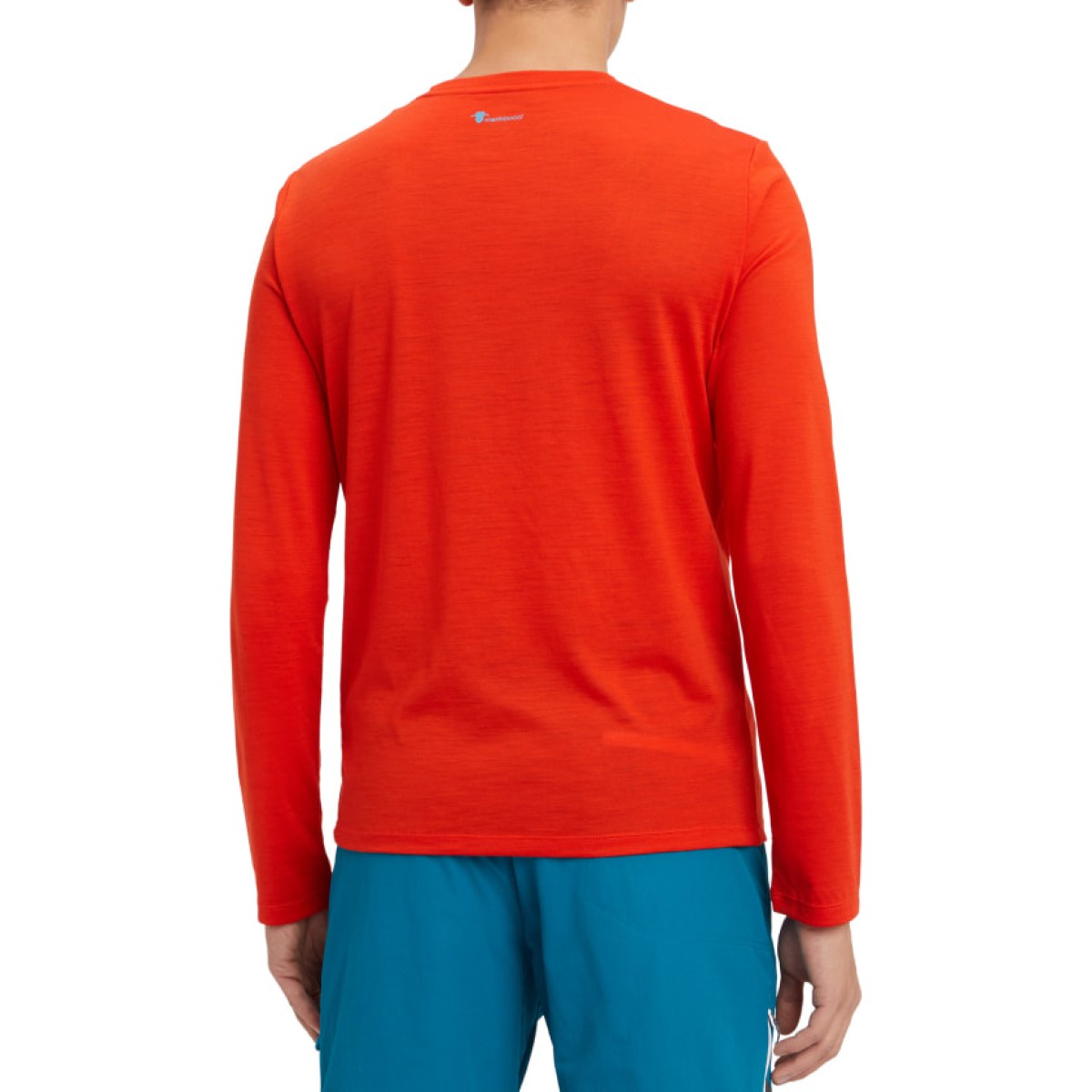 McKinley Shane Long Sleeve T-Shirt M - Farba: Oranžová · záber 4