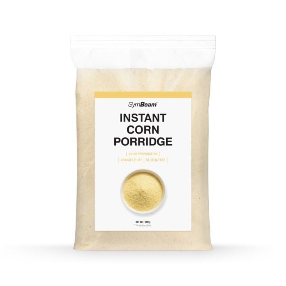 GymBeam Instant Corn Porridge · záber 1