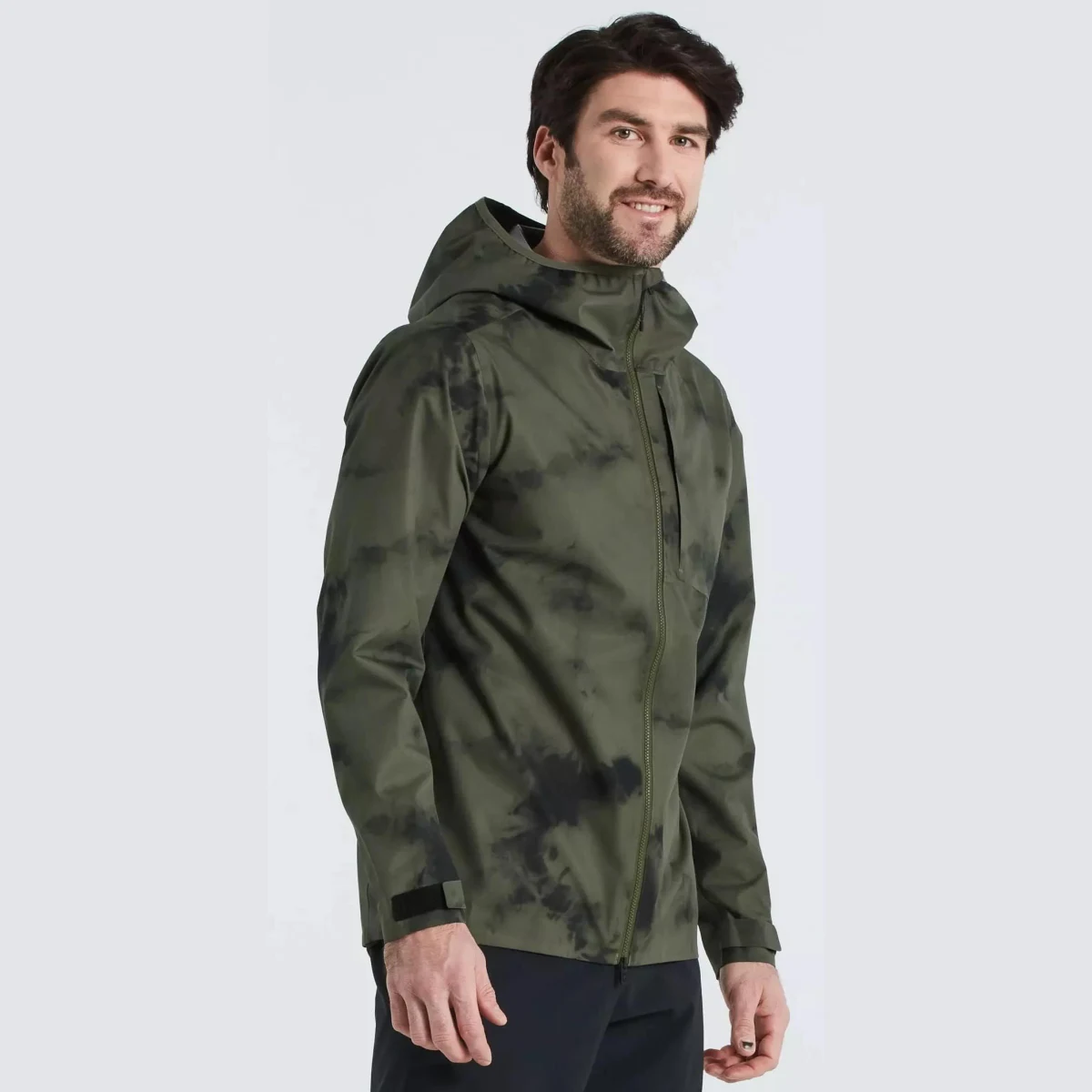 Specialized Trail Rain Jacket Altered-Edition M - Veľkosť: M | Farba: Zelená, Sivá · záber 2