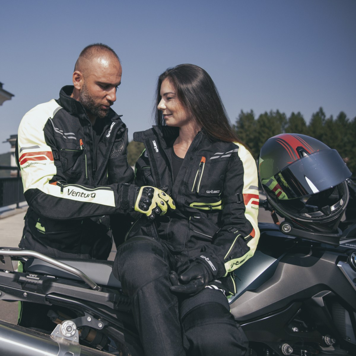 Motocyklové rukavice W-TEC Supreme EVO - Veľkosť: XXL | Farba: Zelená · záber 5