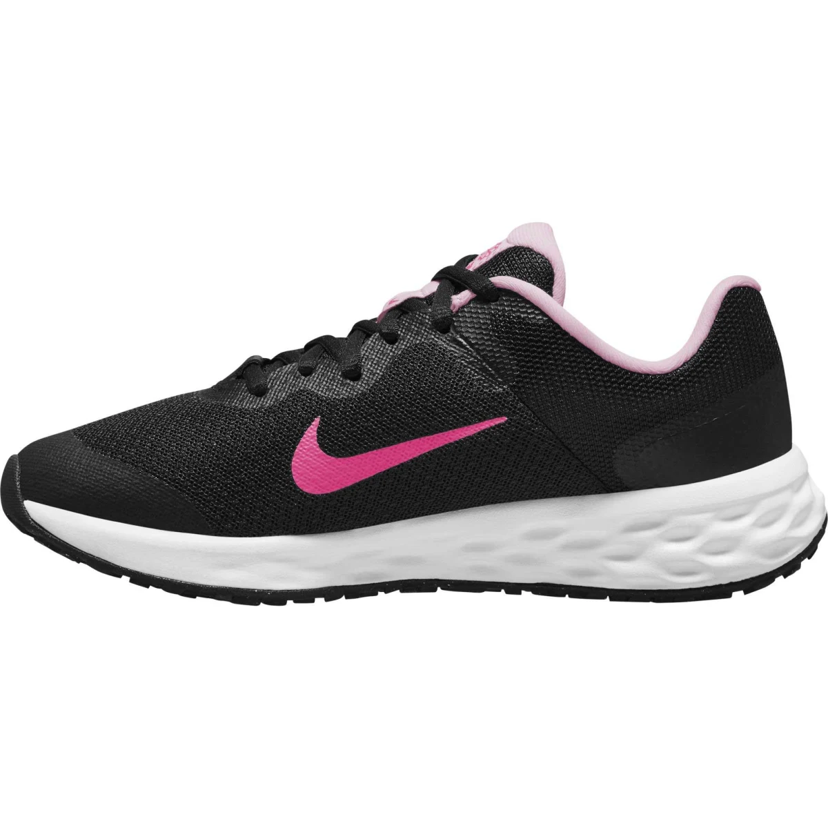 Nike Revolution 6 Road Older Kids - Veľkosť: 38,5 | Farba: Čierna · záber 2