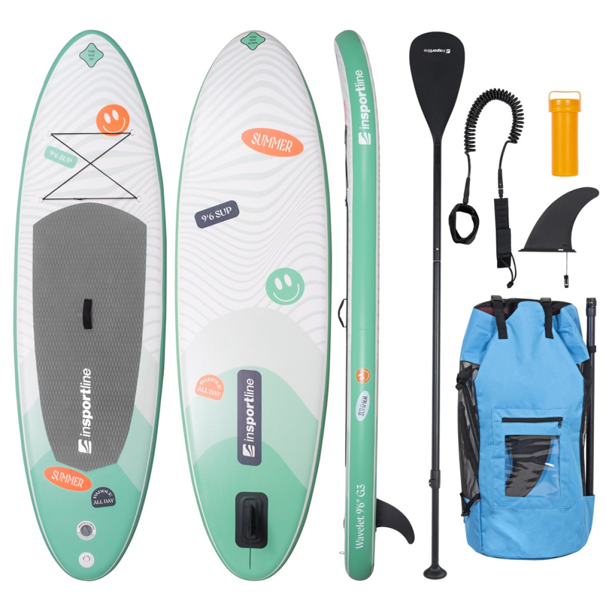 inSPORTline Wavelet 9'6" zelená · záber 1