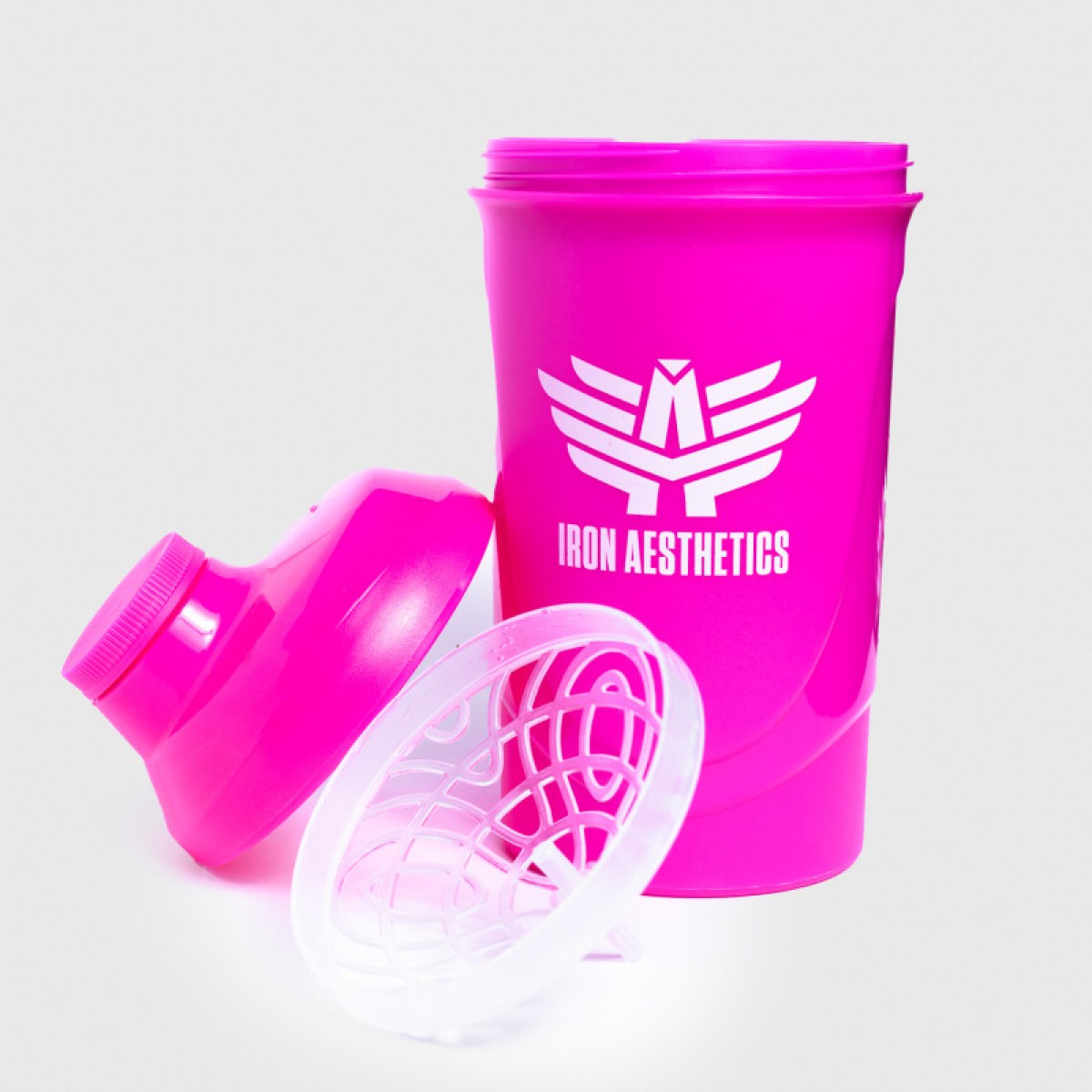 Shaker Iron Aesthetics 600ml, ružový · záber 2