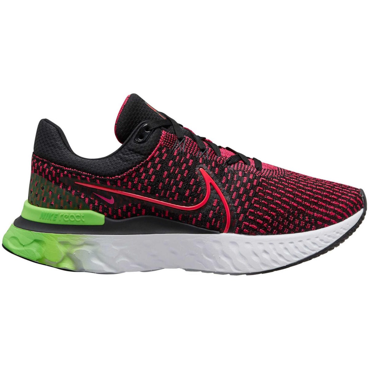 Nike React Infinity 3 M - Veľkosť: 44 | Farba: Čierna, Ružová, Červená · záber 1