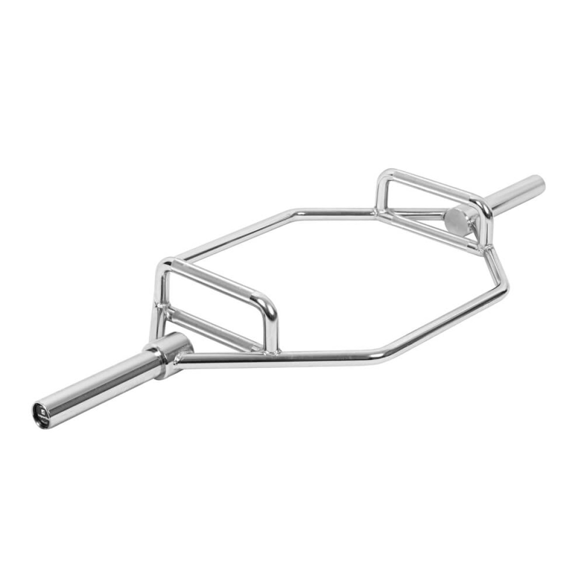 Hex olympijský hriadeľ inSPORTline Dedlif 140cm/50mm • 20kg • do 200kg • bez objímok · záber 2