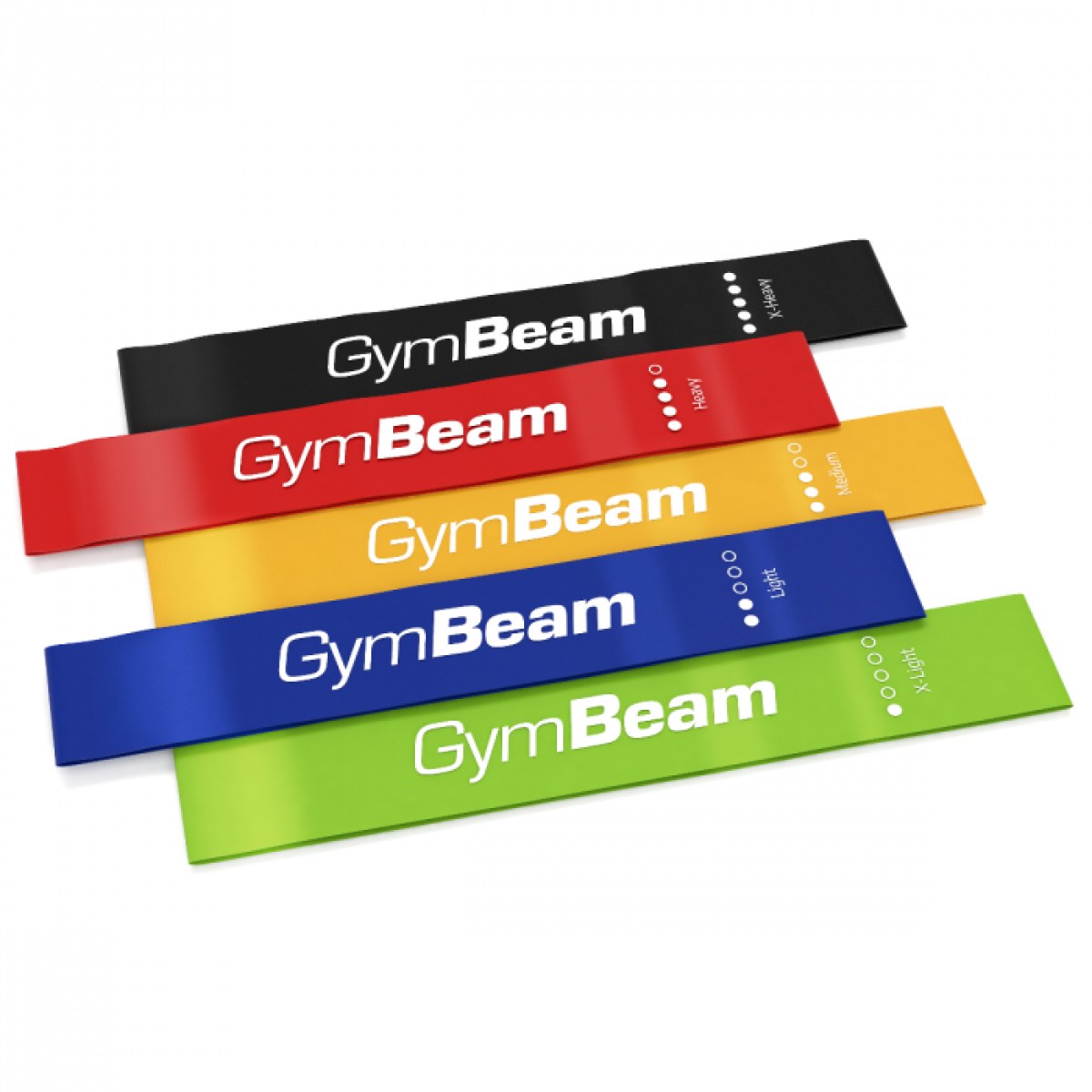 GymBeam Set posilňovacích gúm Resistance 5 · záber 1