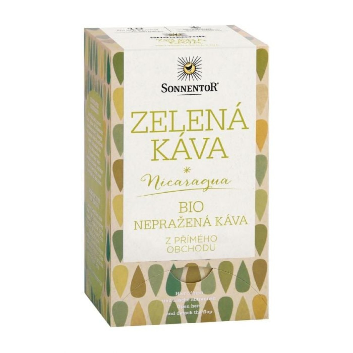Sonnentor BIO Zelená káva · záber 1