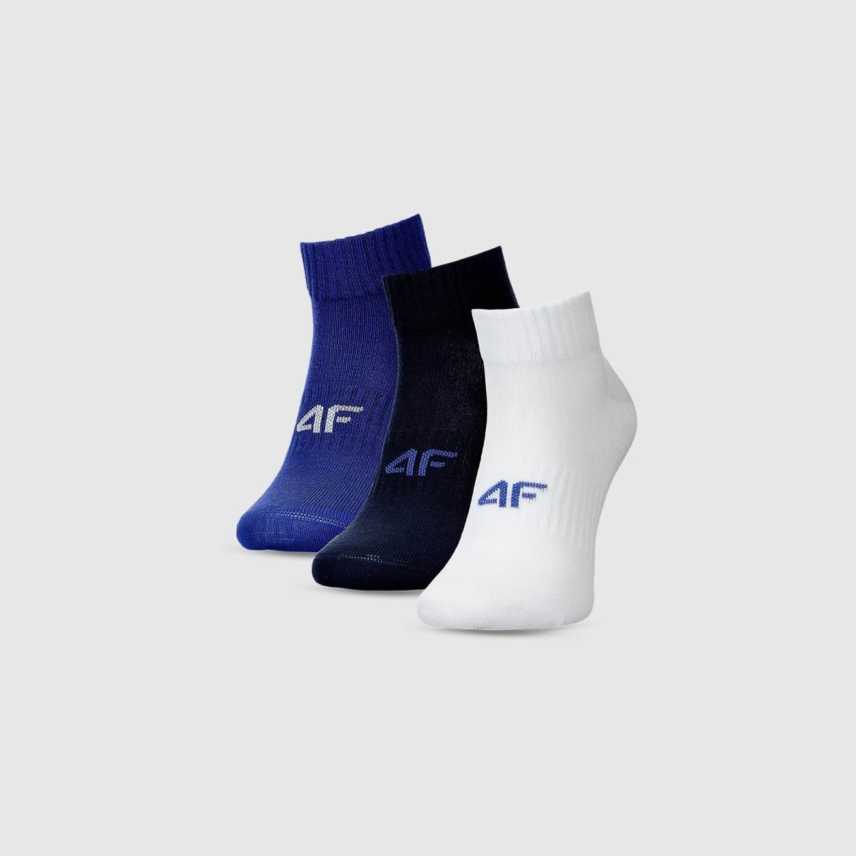 Chlapčenské casual ponožky nad členok (3-pack) - multicolor · záber 1