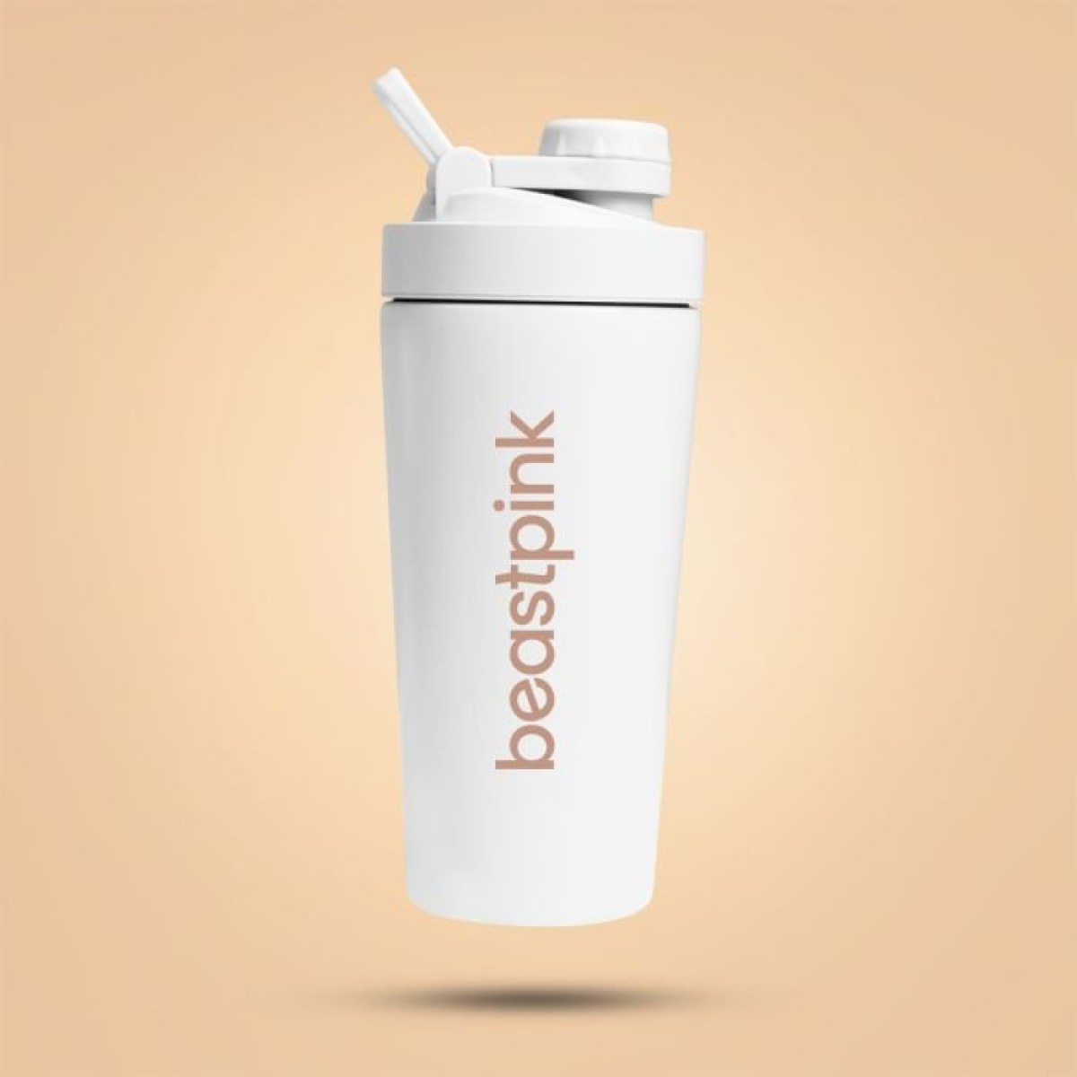 BeastPink Šejker Steel 650 ml White · záber 1