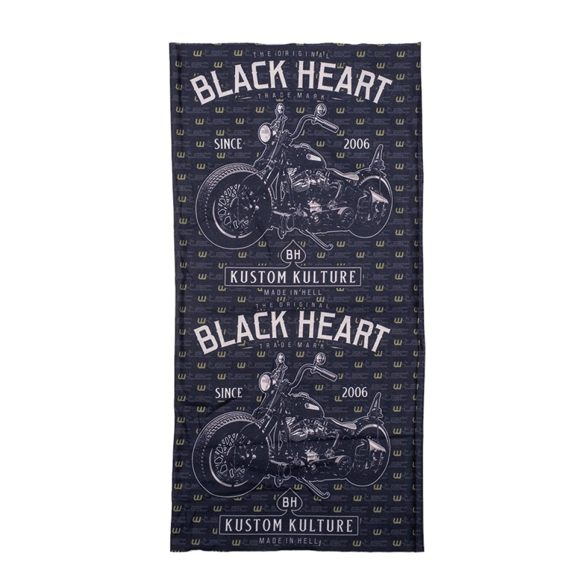 W-TEC Black Heart Scarfest Wings Skull · záber 3