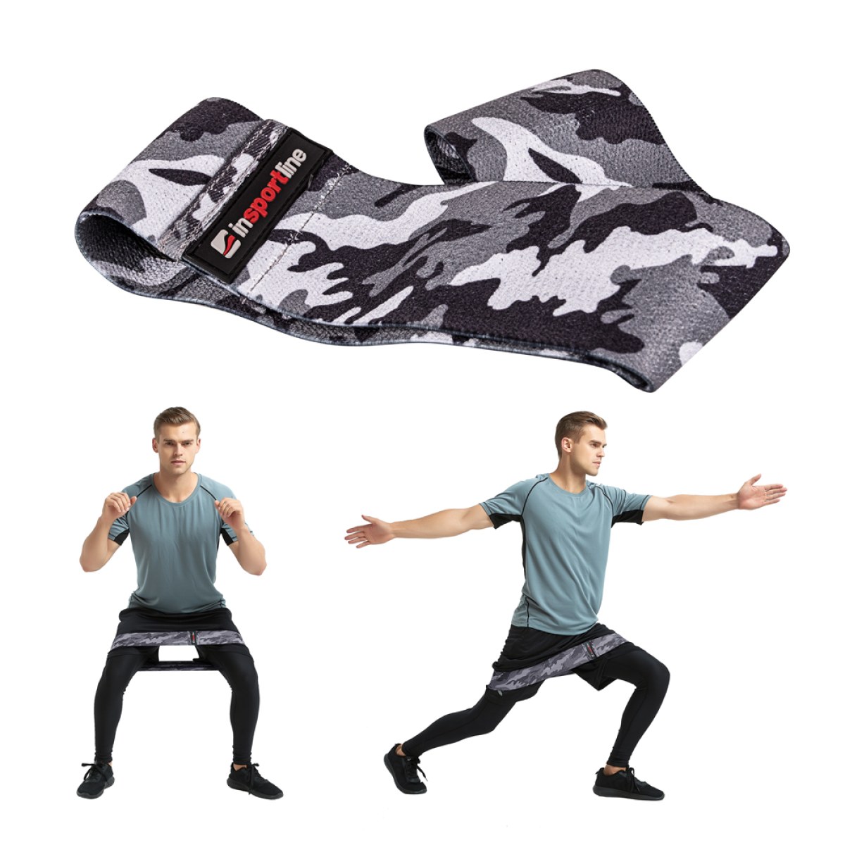 Posilňovacia guma inSPORTline Lopr 86x8 cm / 25 kg · záber 1