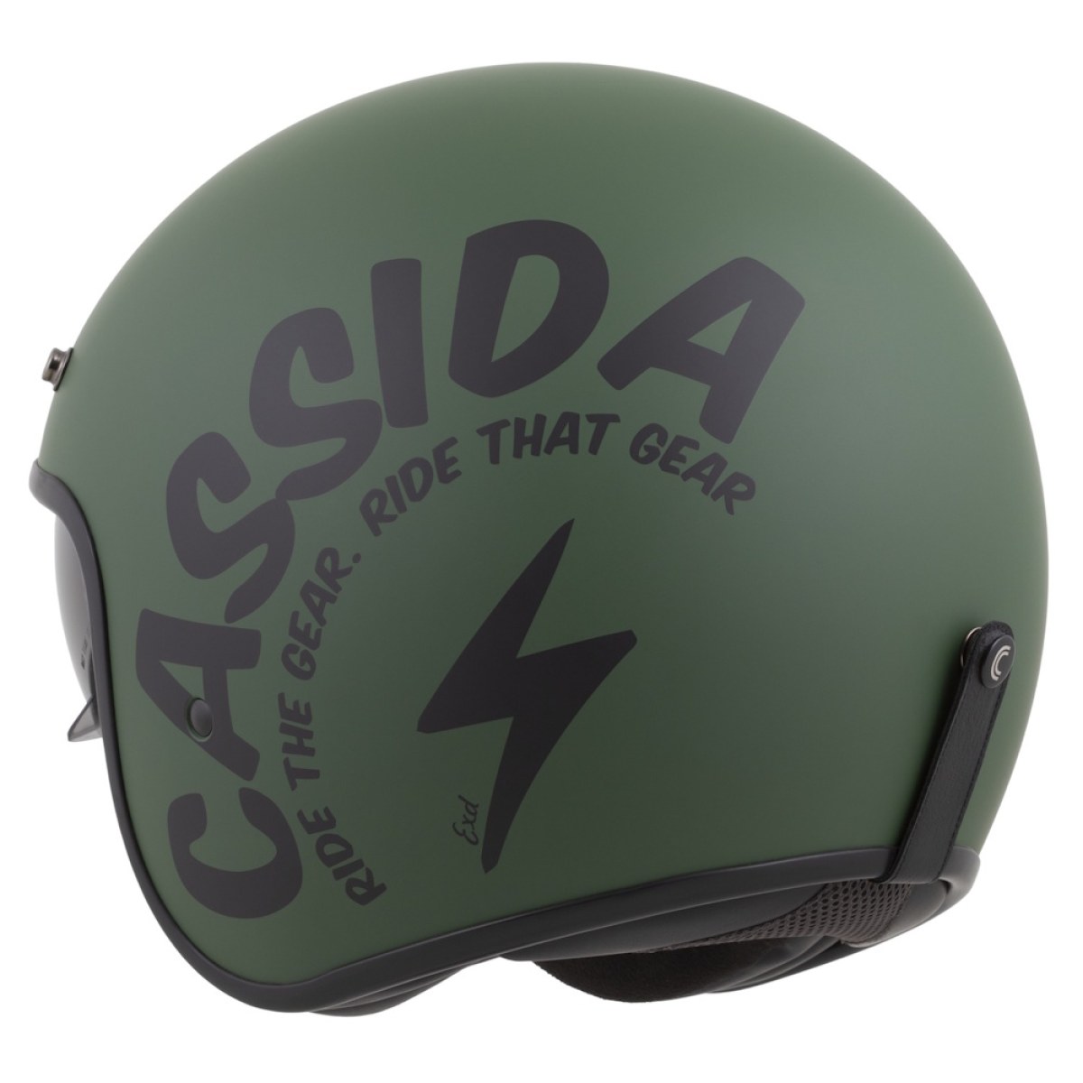 Cassida Oxygen Gear 2.0 zelená matná/černá M (57-58) · záber 4