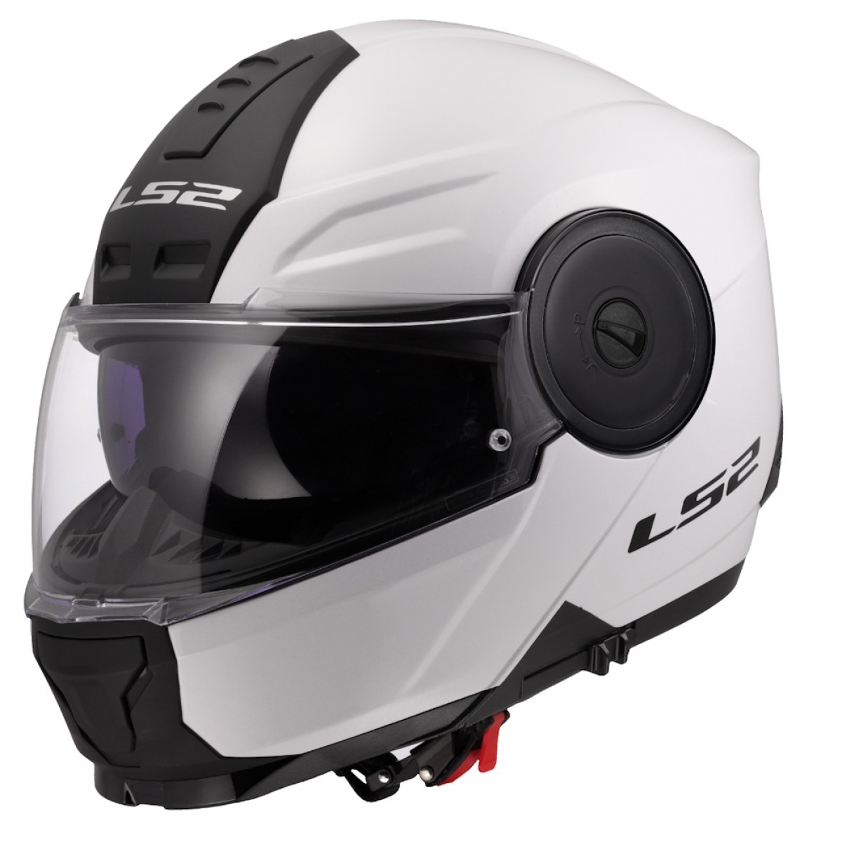 LS2 FF902 Scope II Solid Gloss White XL (61-62) · záber 1