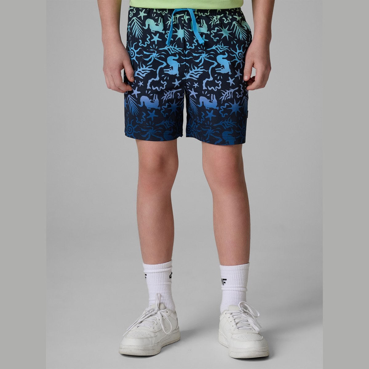 Plážové boardshorty chlapčenské - multicolor · záber 2