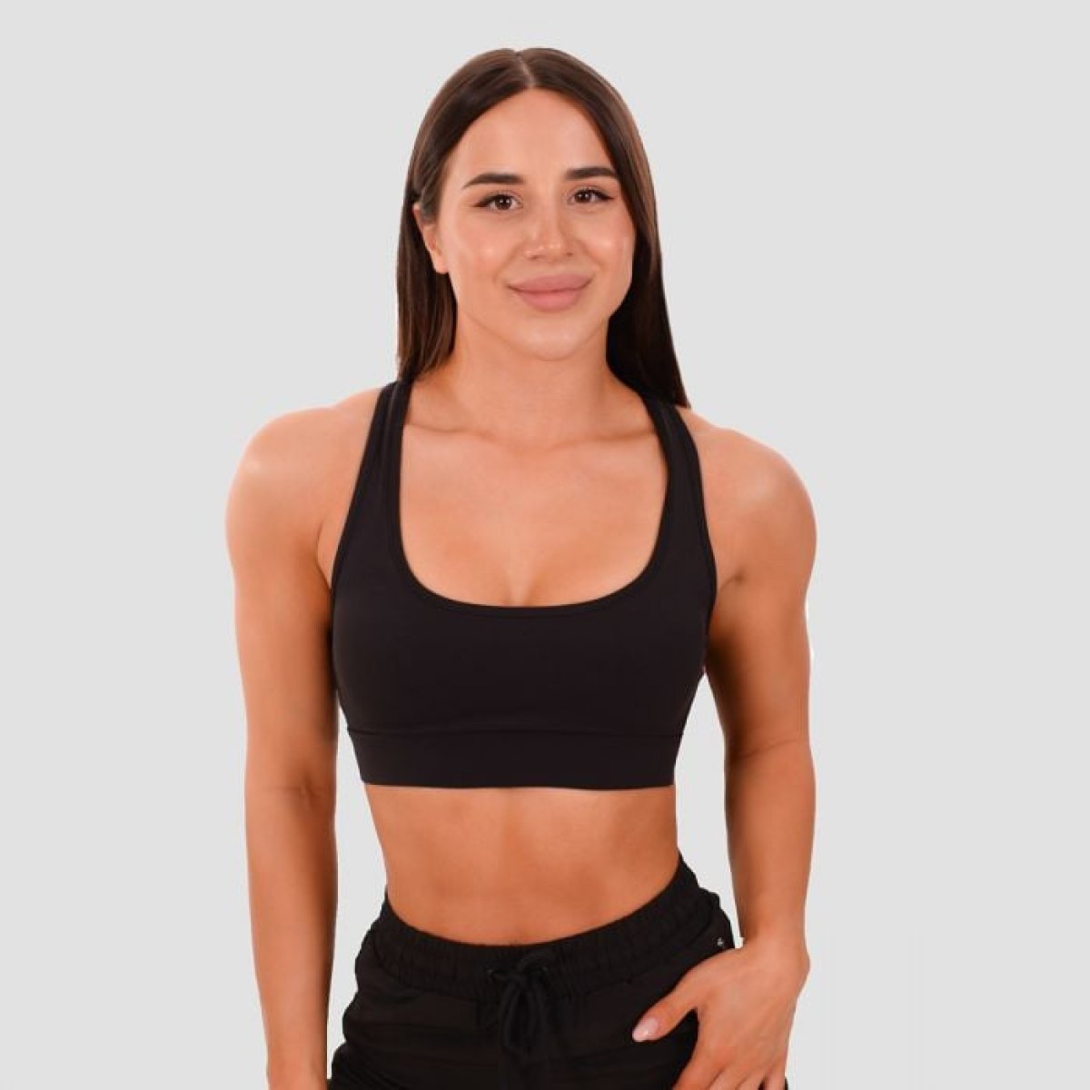 GymBeam Športová podprsenka Mesh Panel black XLXL · záber 1