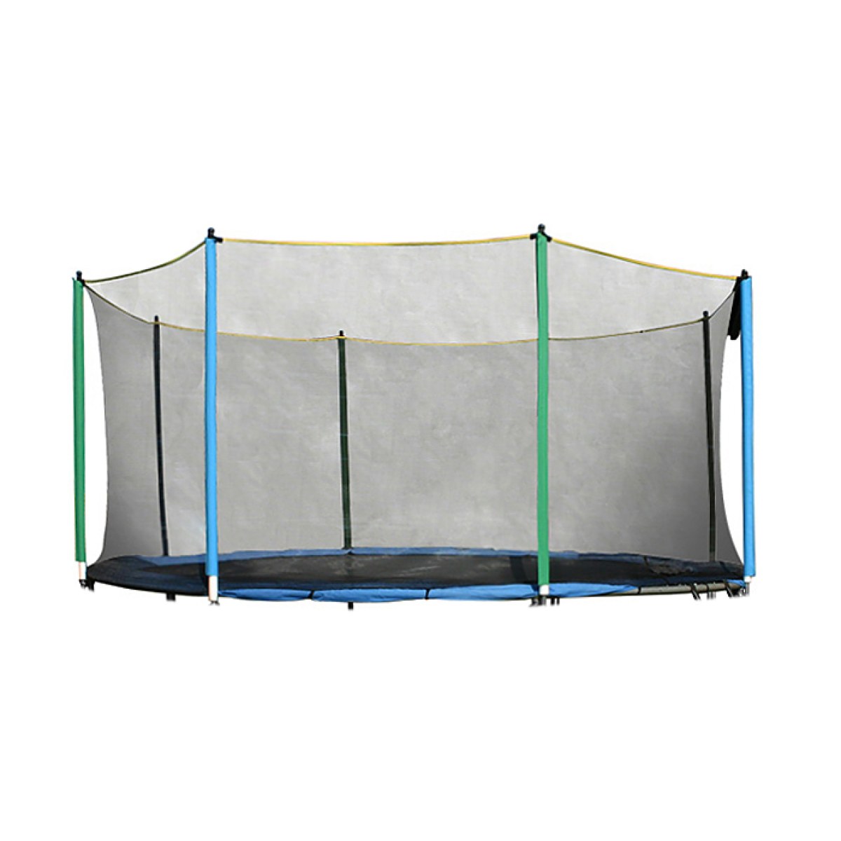 Ochranná sieť na trampolínu inSPORTline 430 cm + 8 tyčí · záber 1