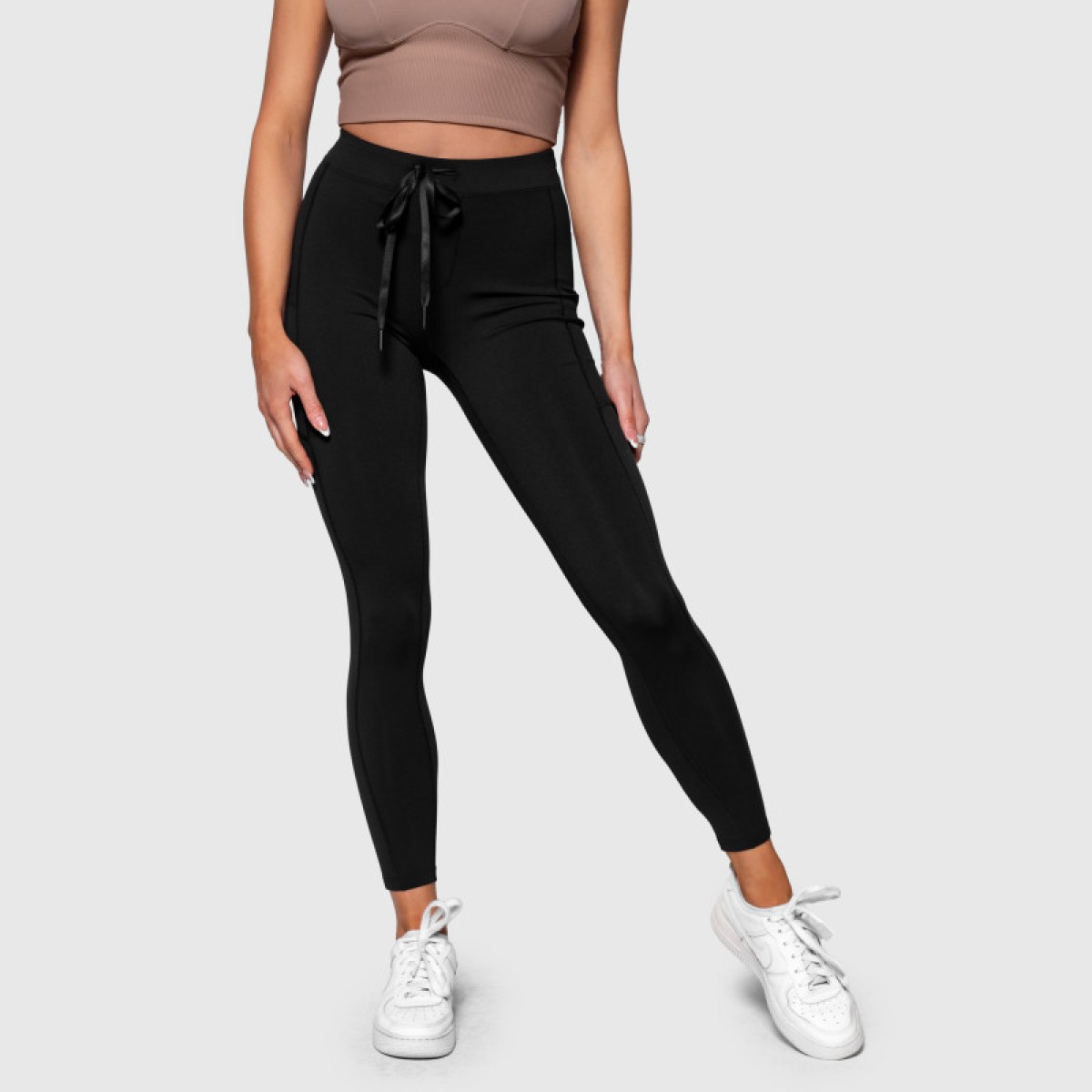 Športové legíny s vreckami Iron Aesthetics Active, čierne · záber 4
