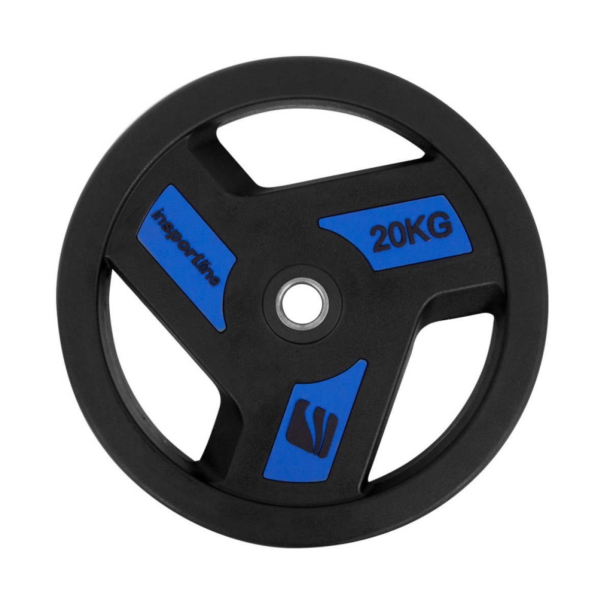 Pogumovaný kotúč inSPORTline Herk 20 kg 30 mm · záber 1