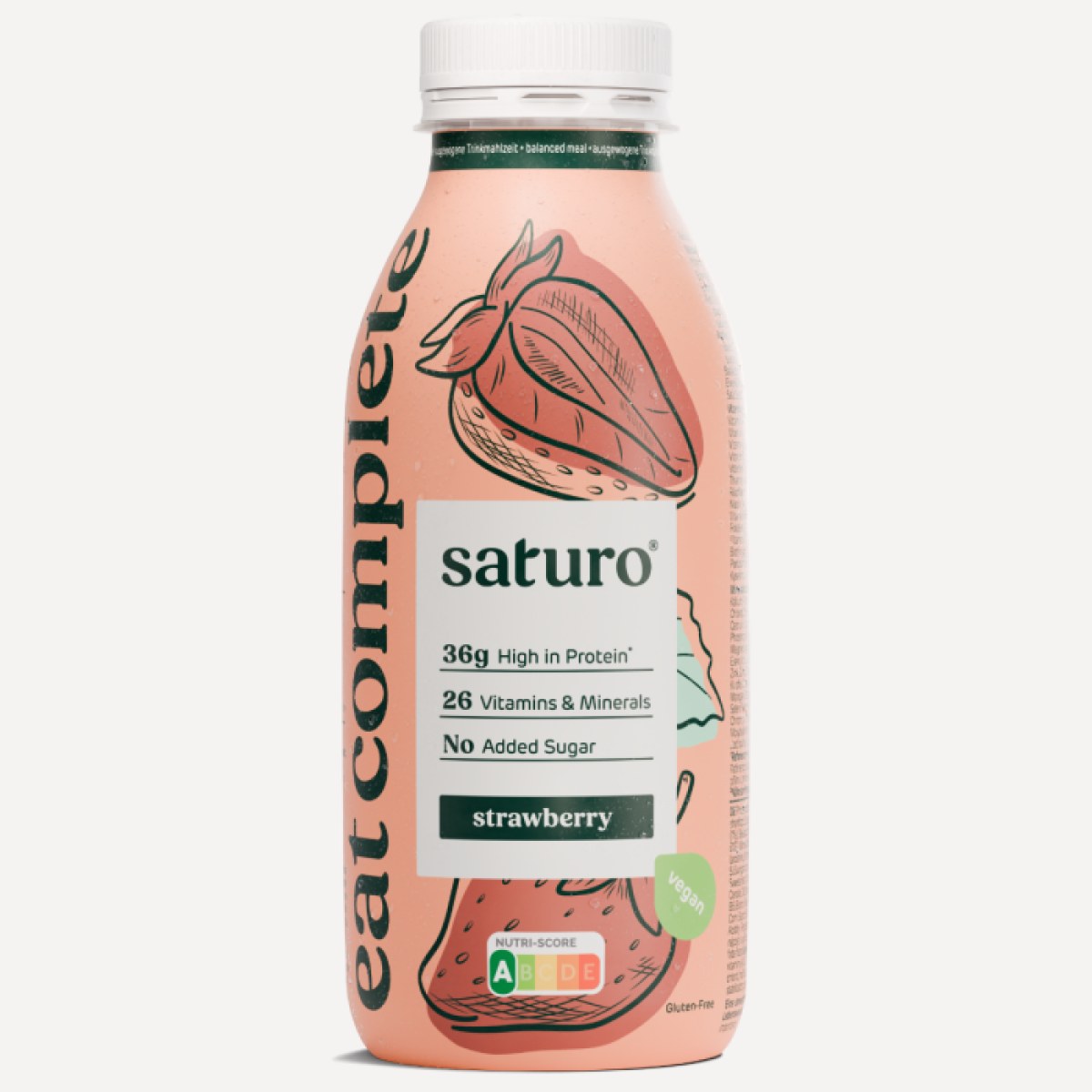 SATURO Ready To Drink Food jahoda · záber 1