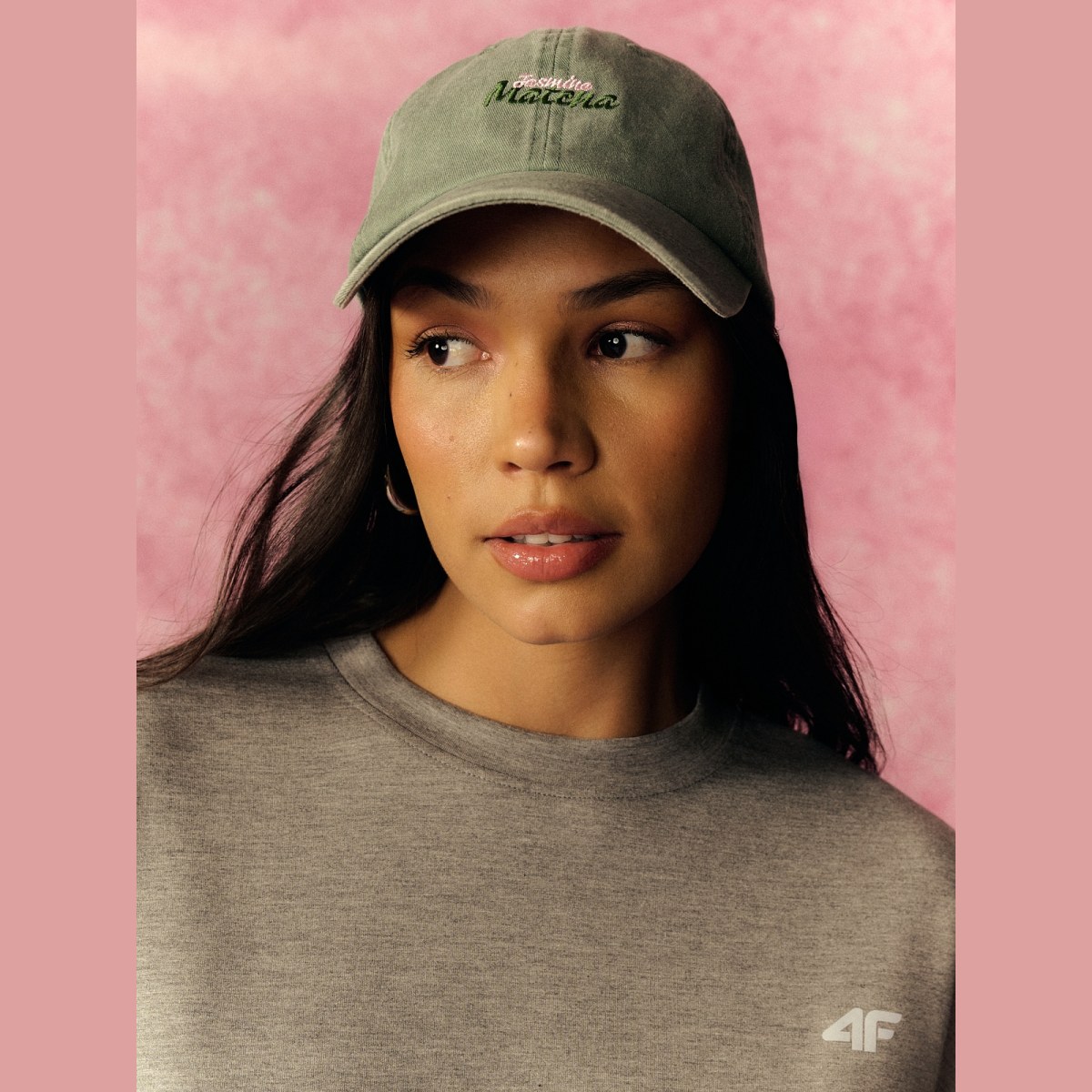 Dámska šiltovka strapback - zelená · záber 1
