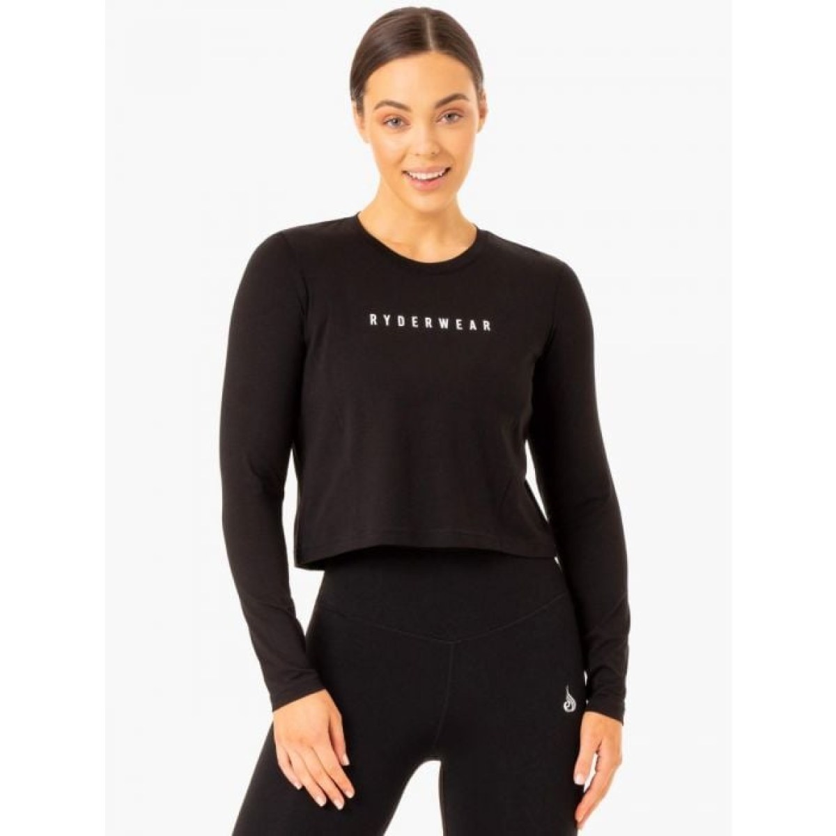 Ryderwear Dámske tričko Long Sleeve Top Foundation Black XS · záber 1