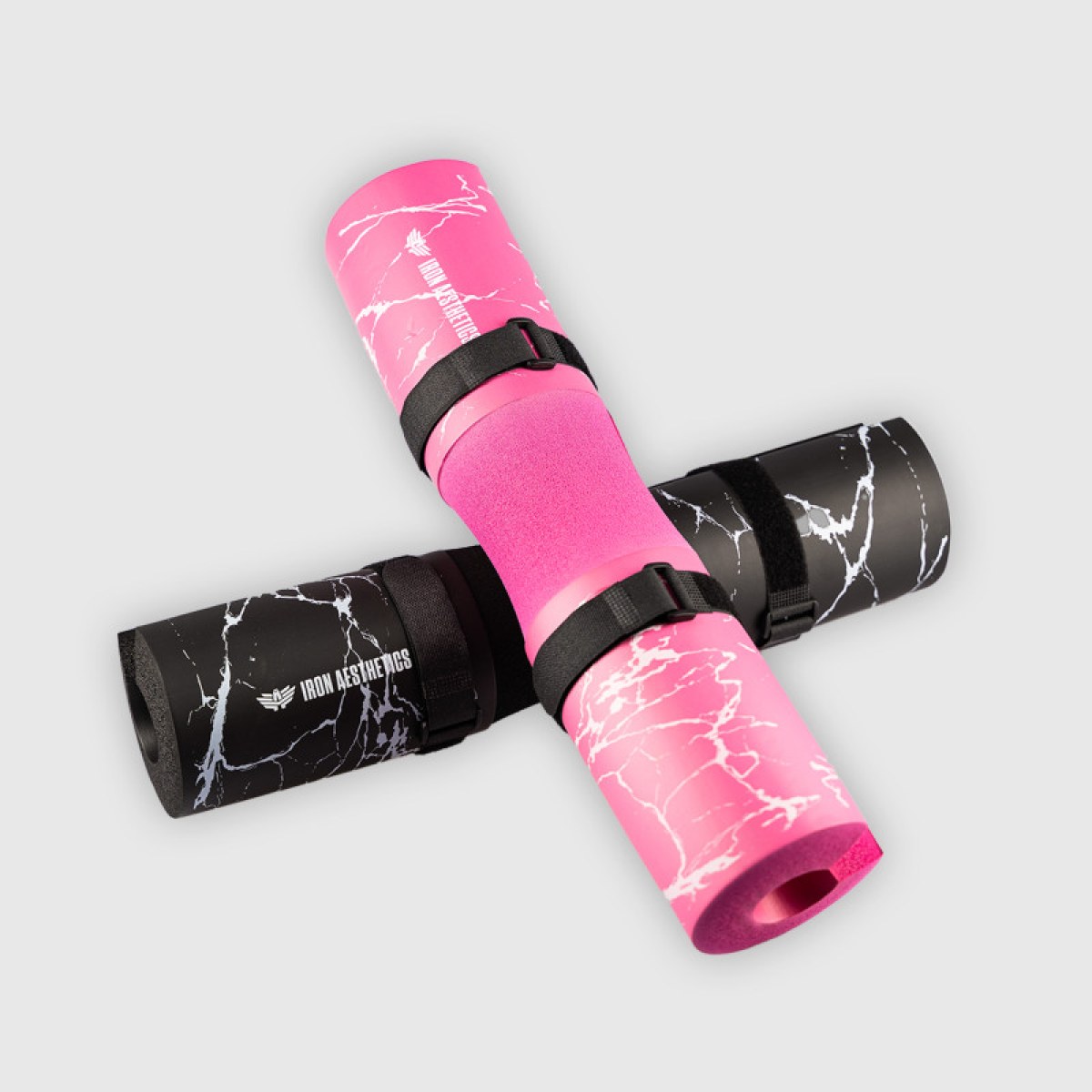Návlek Iron Aesthetics Barbell Pad, čierny · záber 3