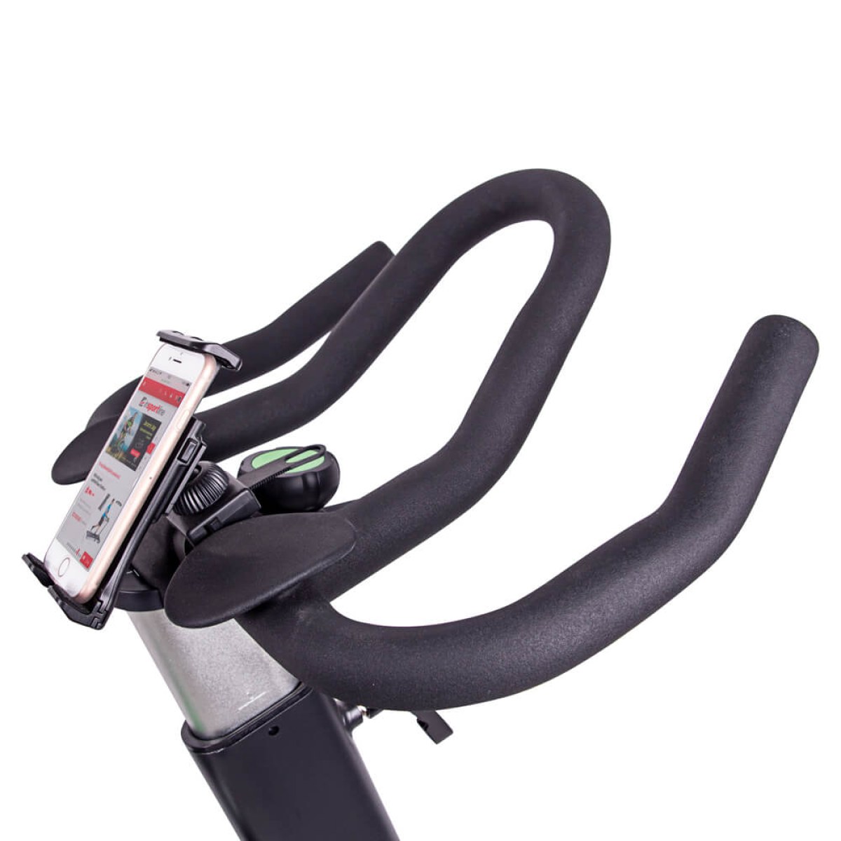 Cyklotrenažér inSPORTline Airin - Farba: Strieborná · záber 4